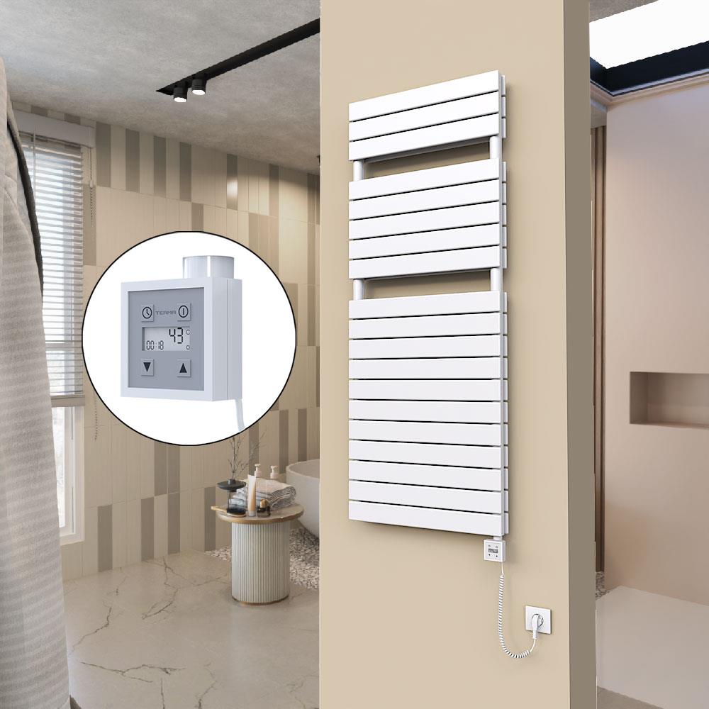 20H Elektrikli Havlupan 600x1550 Beyaz Ktx3 1000 Watt Spiral Kablolu
