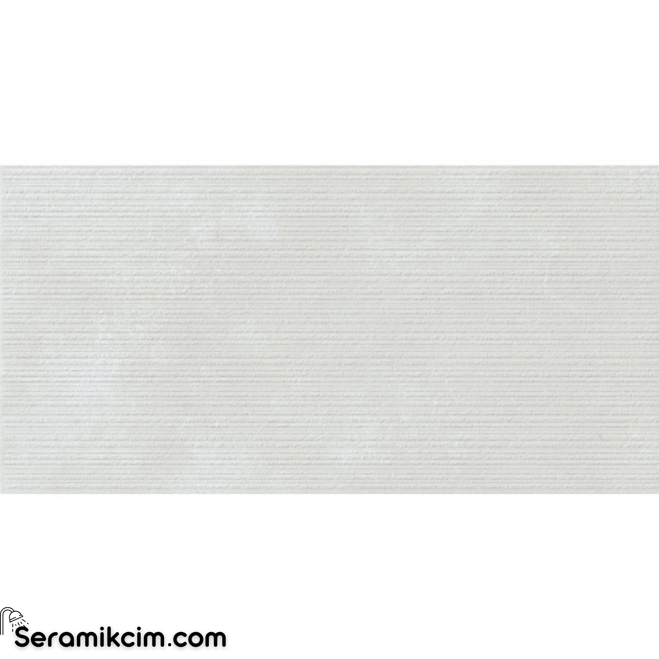 30X60D Cementside Beyaz Rigato Dekor Mat7.5mm Nr
