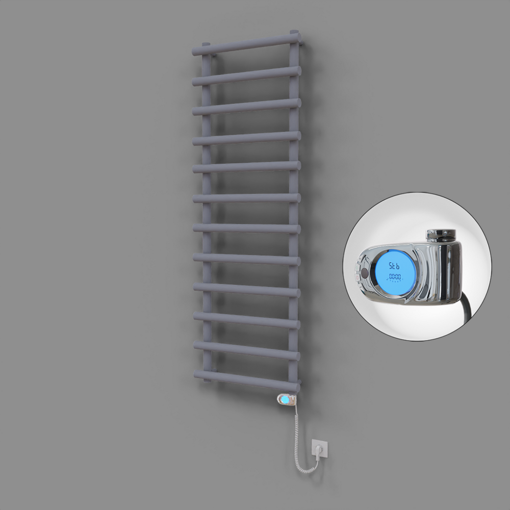 Amazon Dekoratif Elektrikli Havlupan 600x1750 Gri (Musa Termostat) 900W