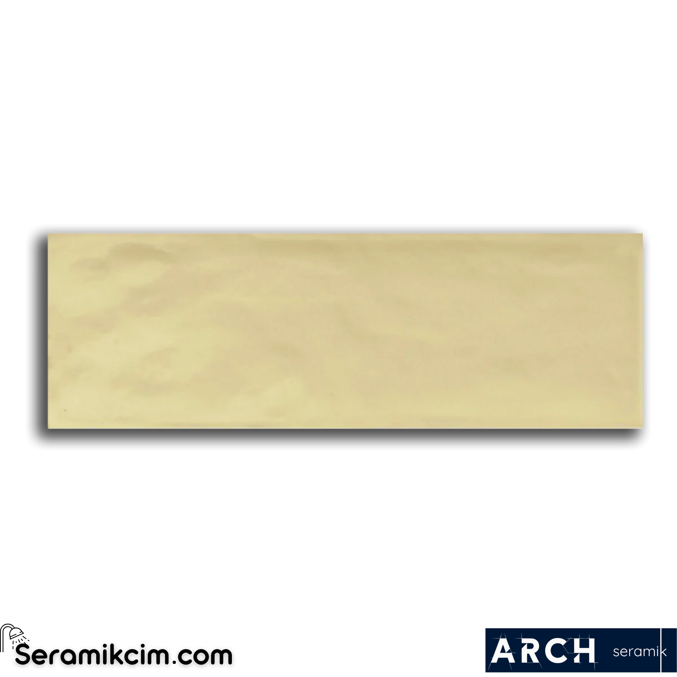 Arch Seramik 10x30 cm Ginger Bumpy Glossy