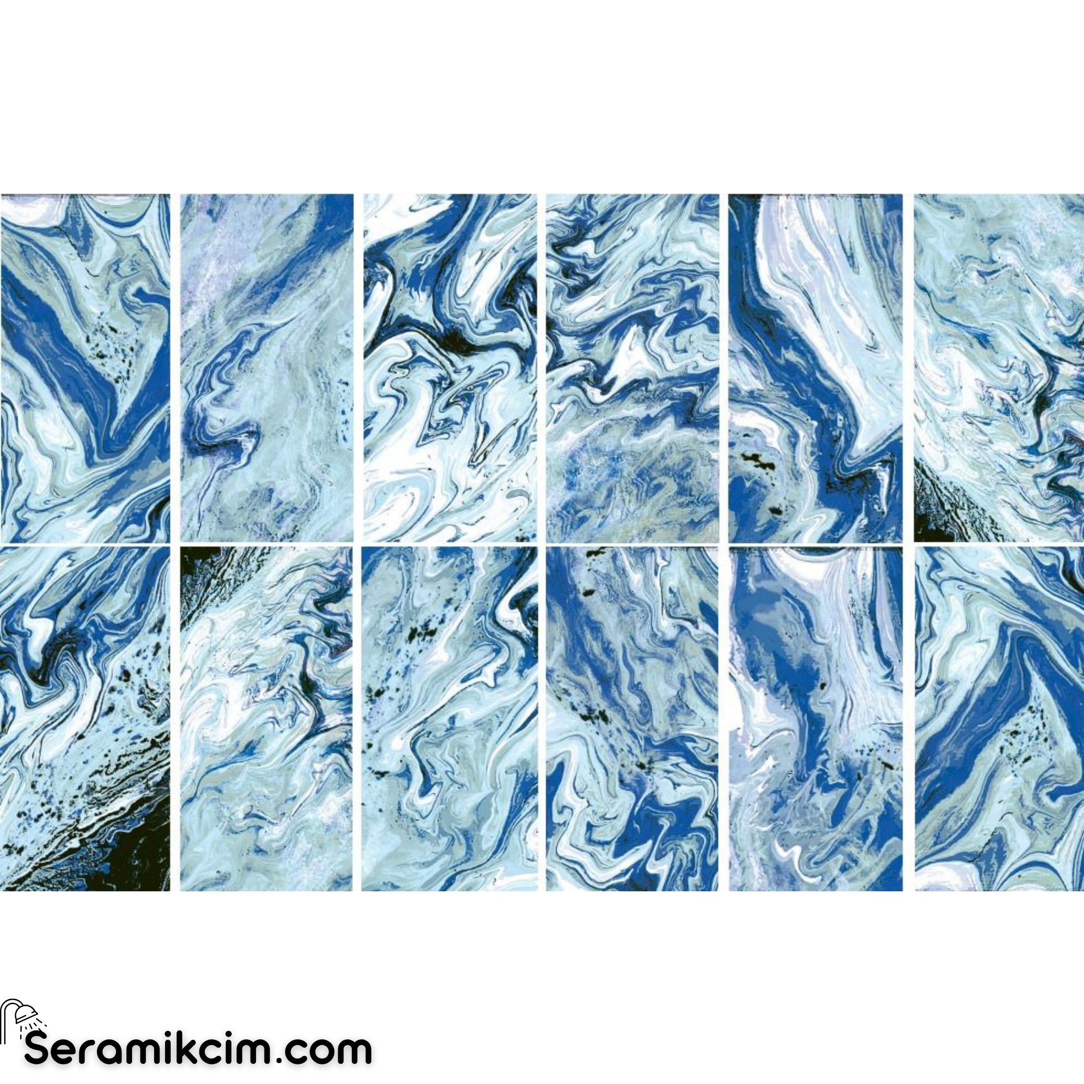 Arch Seramik 12,5x25 Tethys Flat Glossy