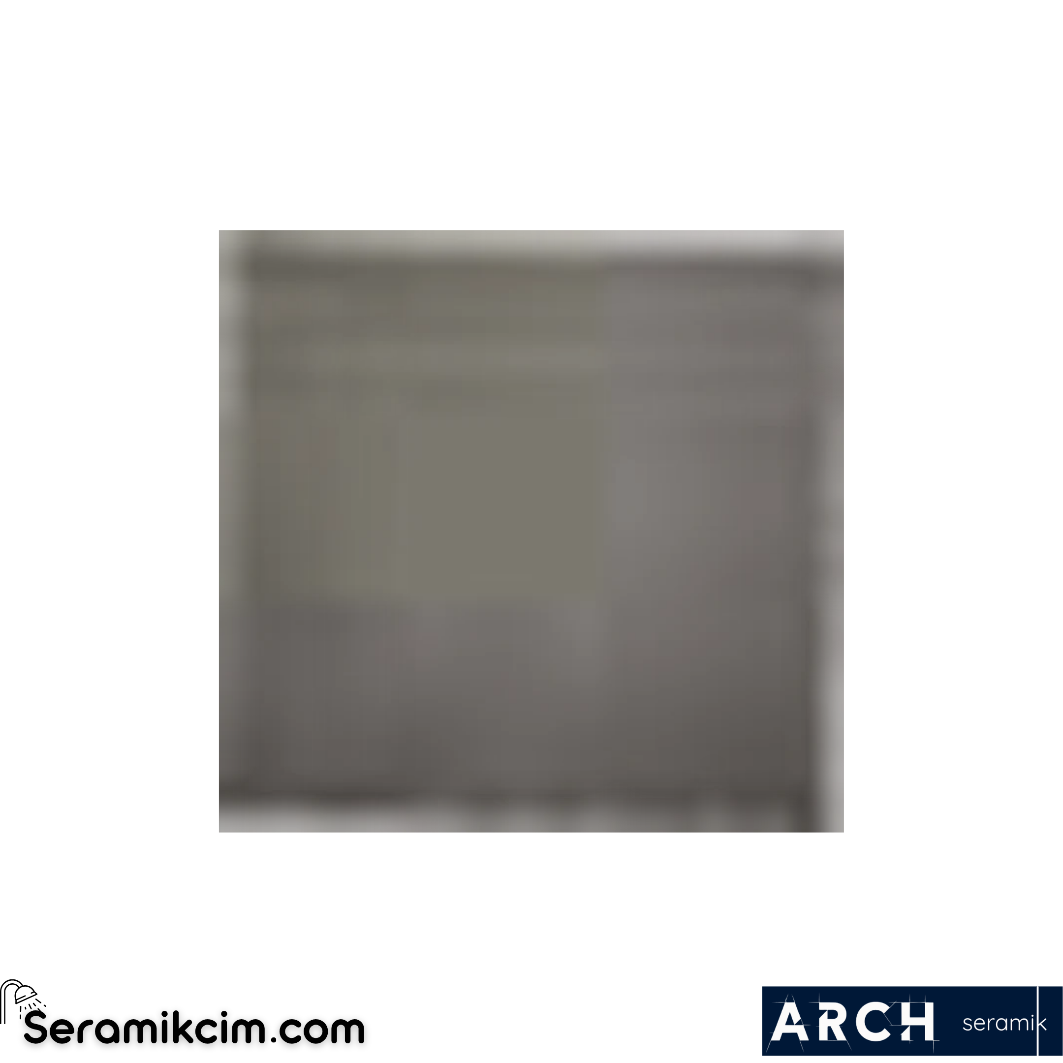 Arch Seramik 15x15 cm Artisan Carbon Glossy