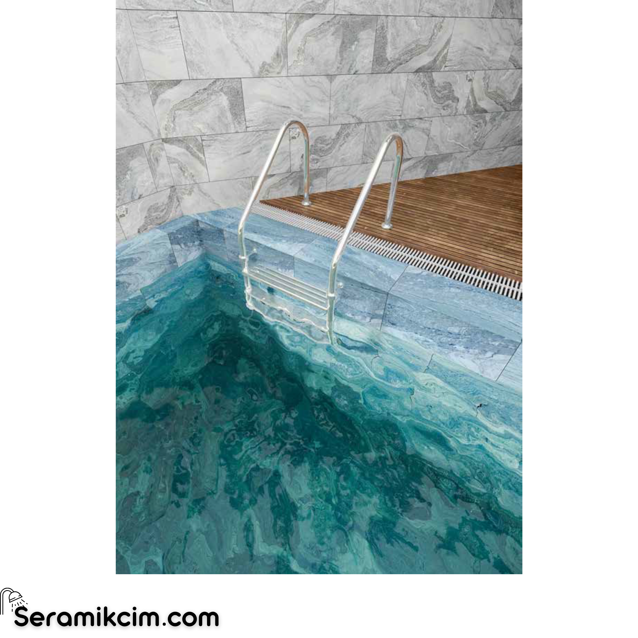 Arch Seramik 30X60 Aqua Blue Flat Matt