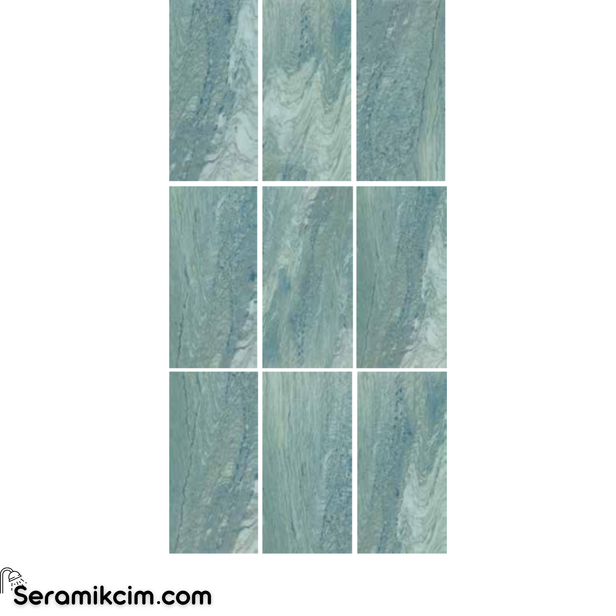 Arch Seramik 30X60 Aqua Green Flat Matt