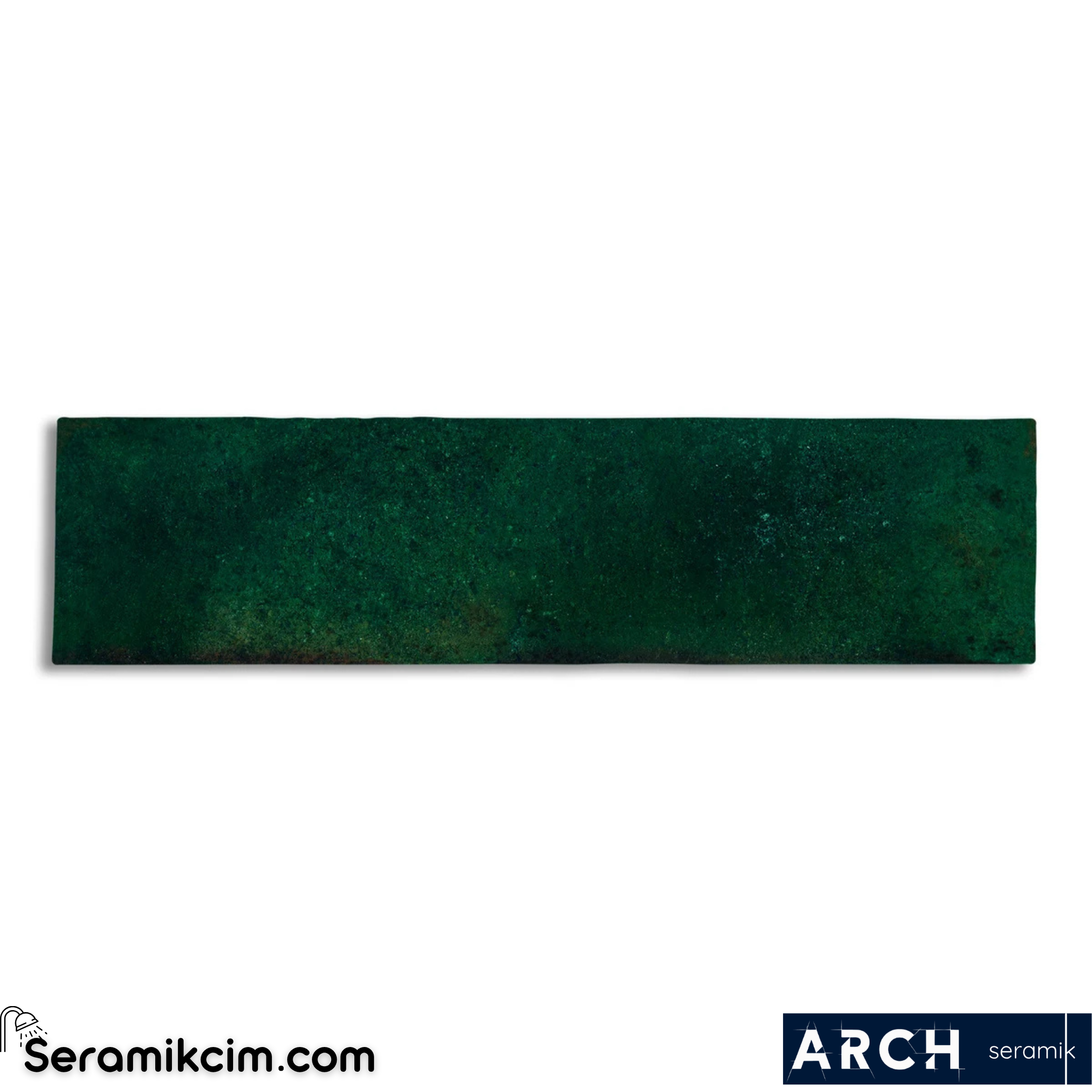 Arch Seramik 7,5x30 cm Antic Moss Glossy
