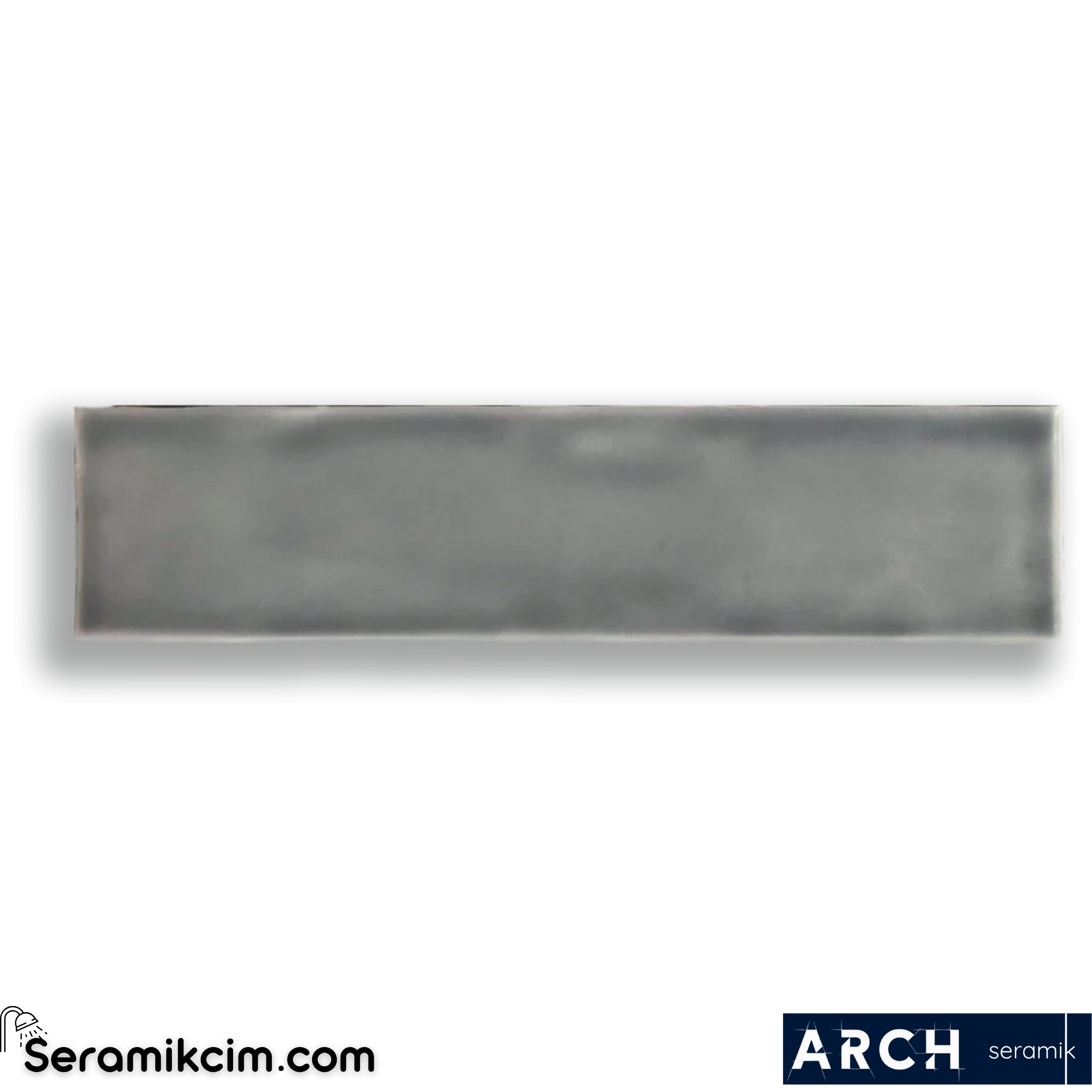 Arch Seramik 7,5x30 cm Artisan Carbon Glossy