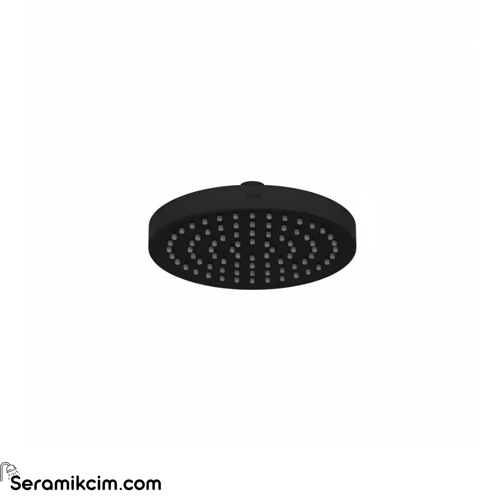 Artema Base Round Duş Başlığı 1 Fonksiyonlu 200 Ø Mat Siyah A4590436
