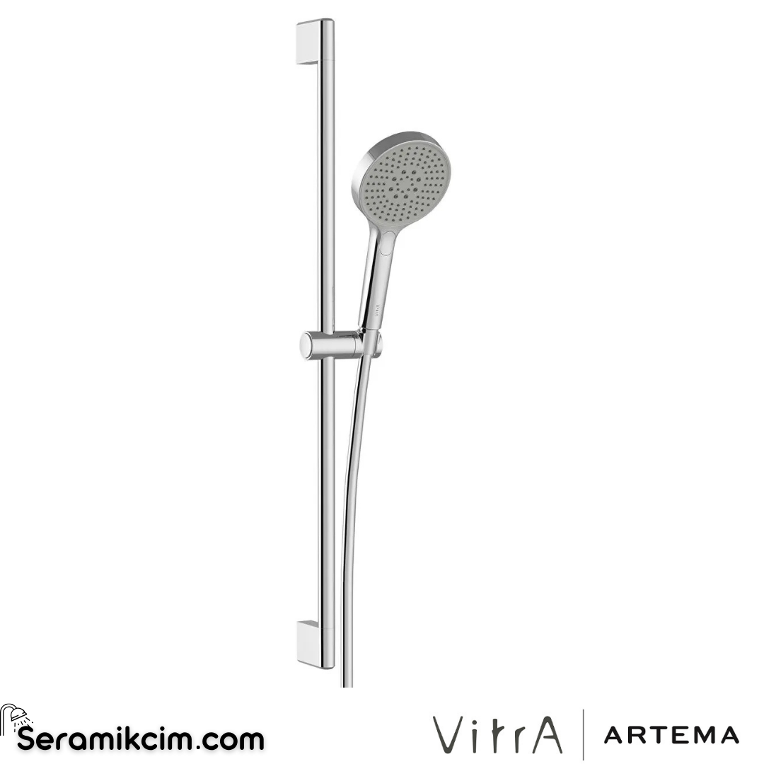 Artema Core Round Sürgülü El Duşu 3 Fonksiyonlu 120mm Krom A45916
