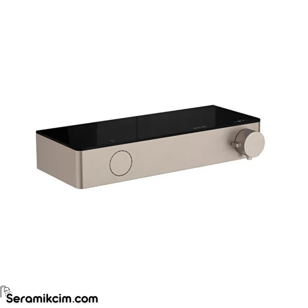Artema Core Round Termostatik Duş Bataryası Fırçalı Nikel A4730734