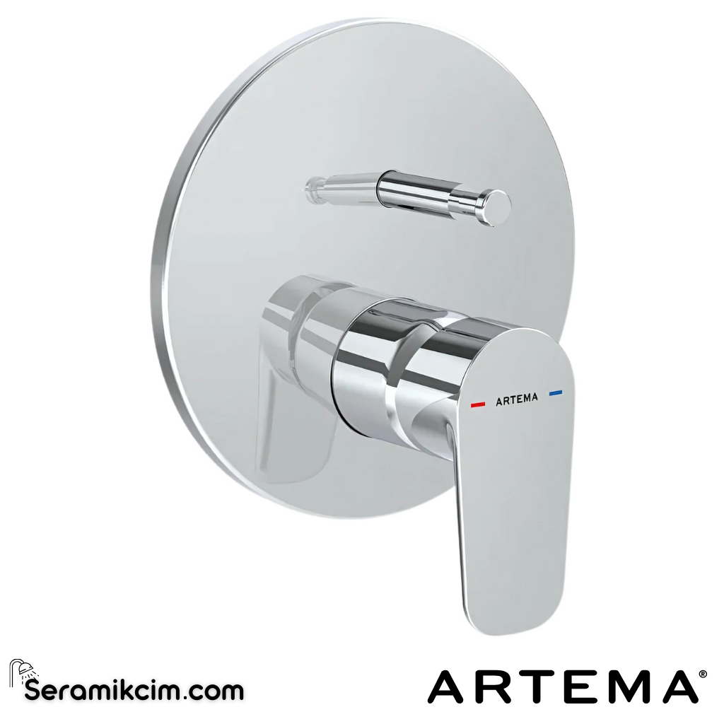 Artema Flow Round Ankastre Duş Seti A49306 - A49306