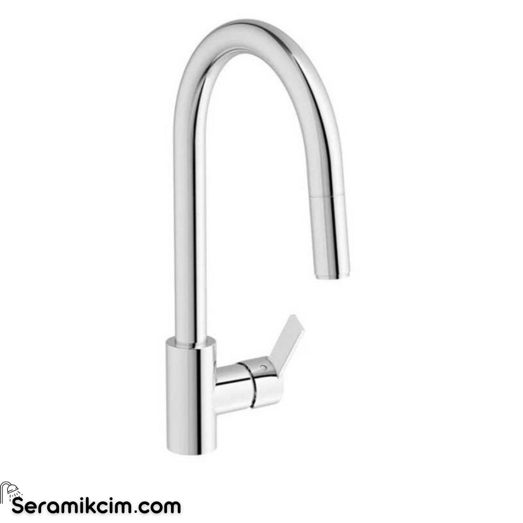 Artema Maestro Standart Pull-Down Eviye Bataryası Krom A42162