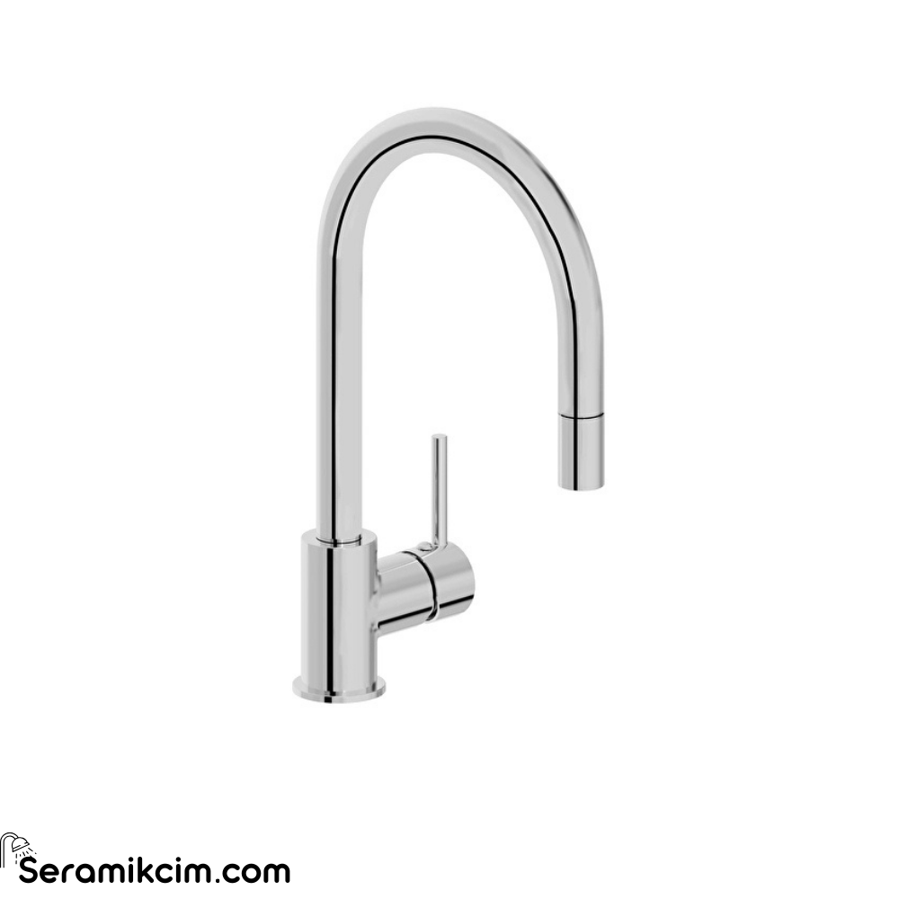 Artema Masterline Maestro Lite P-Out Eviye Bataryası Krom A43519