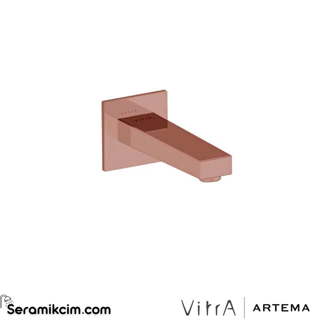 Artema Minimax Square Çıkış Ucu Parlak Bakır A4359829
