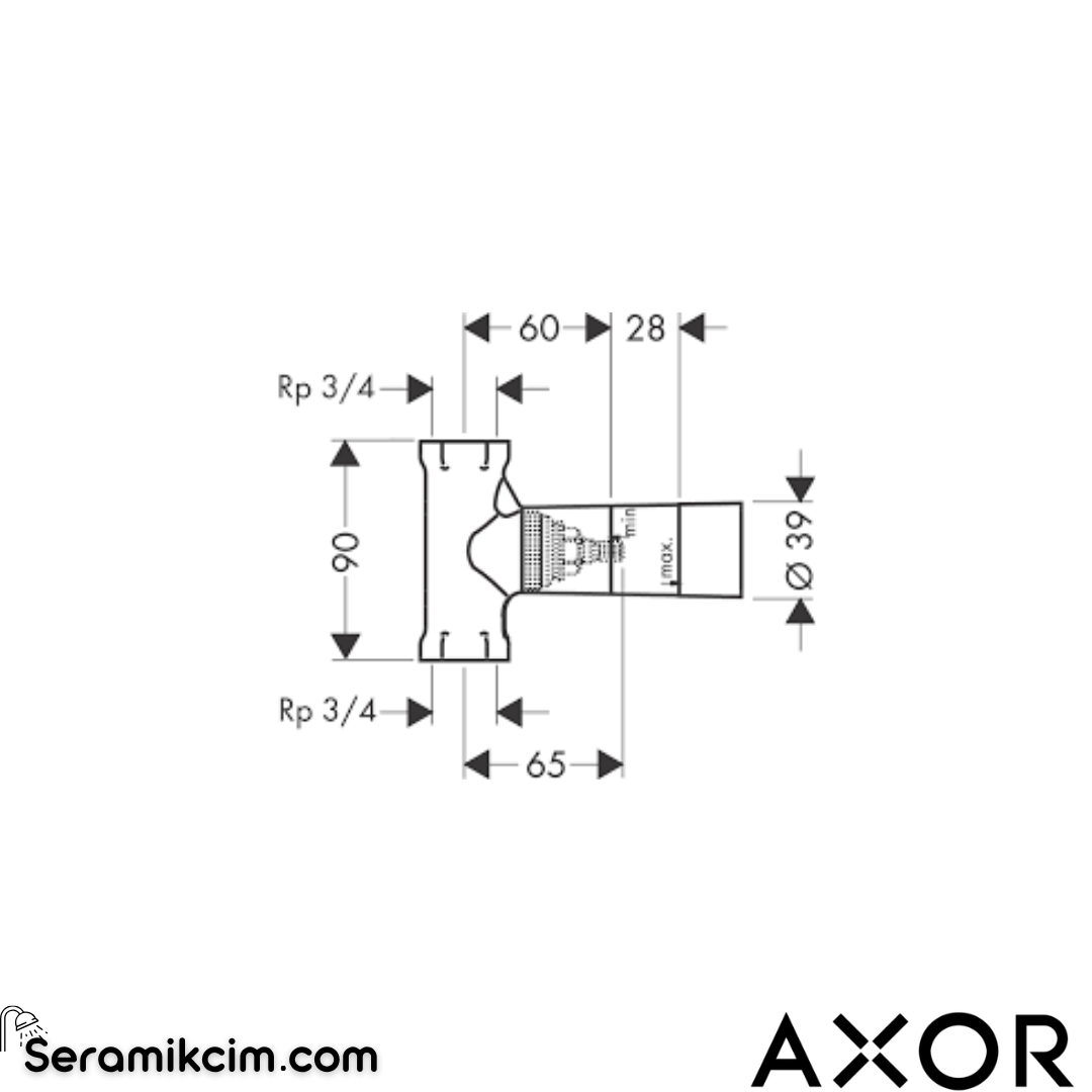 Axor Stop Valf İç Set 16970180