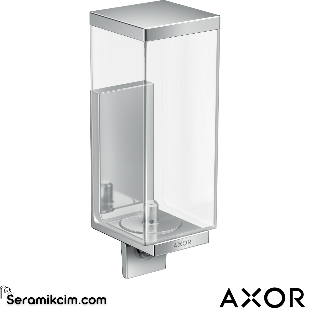 Axor Universal Rectangular Sıvı Sabunluk Krom 42610000