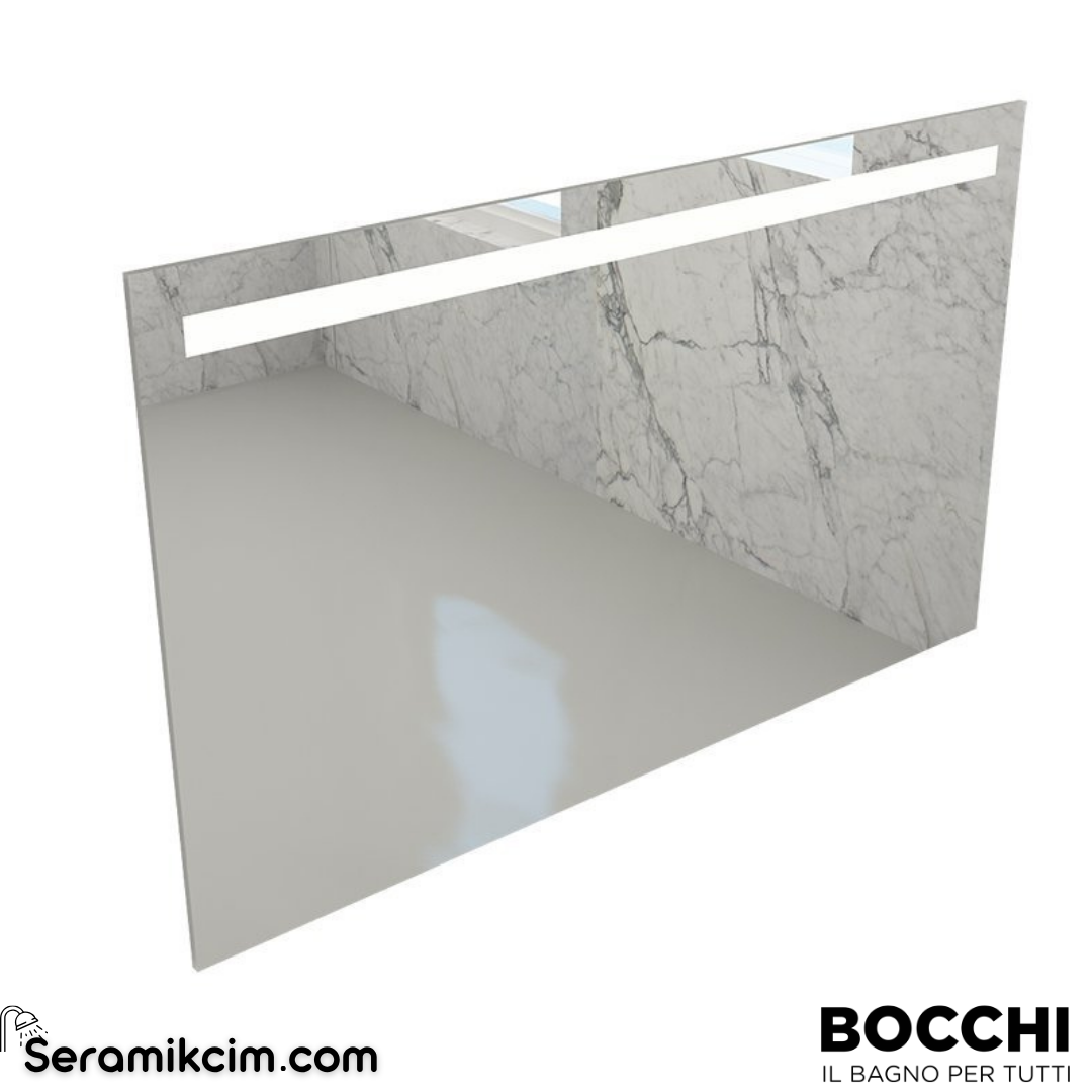 Bocchi 100 Cm Dikdörtgen Ayna Yatay Işıklı 7900-1002