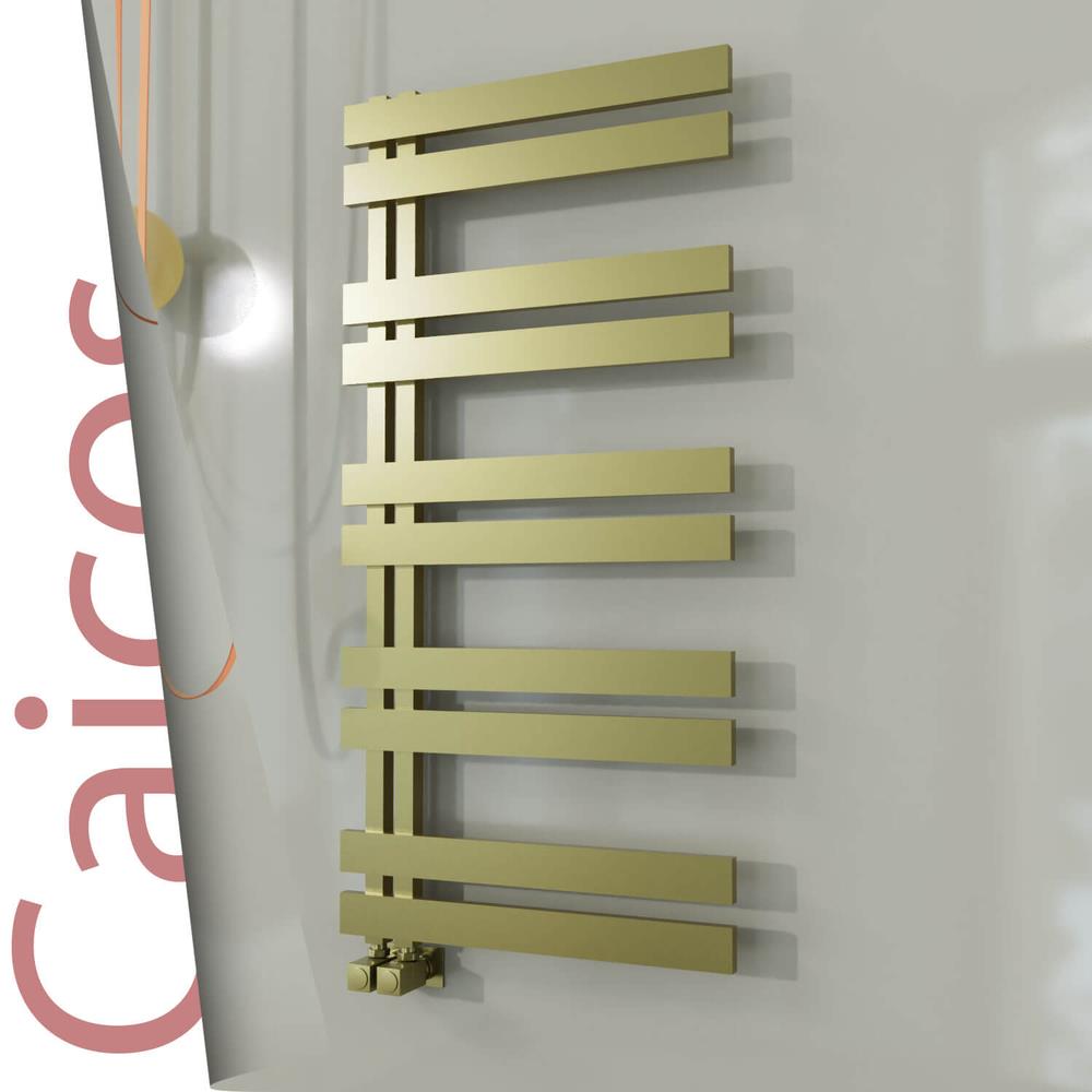CAICOS Paslanmaz Çelik Havlupan 400x1260 Satine Altın