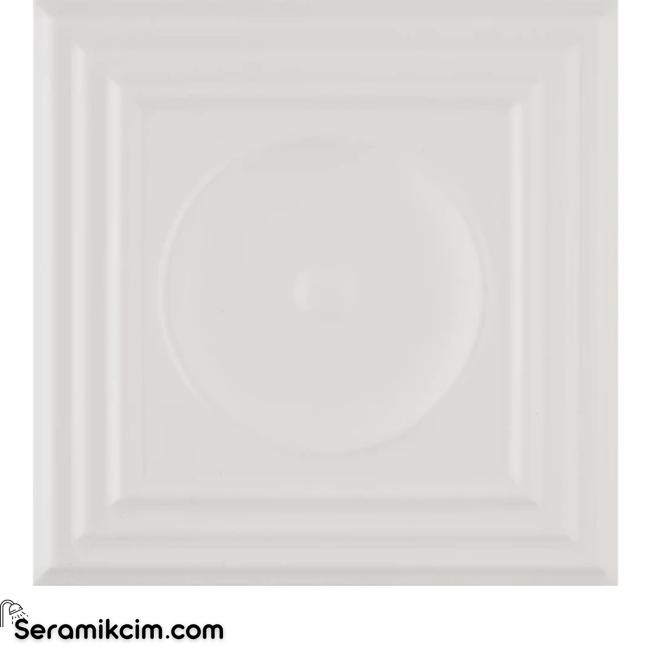 Çanakkale Seramik Fa-1010 Allure Mat Bulut Beyazı M 20X20