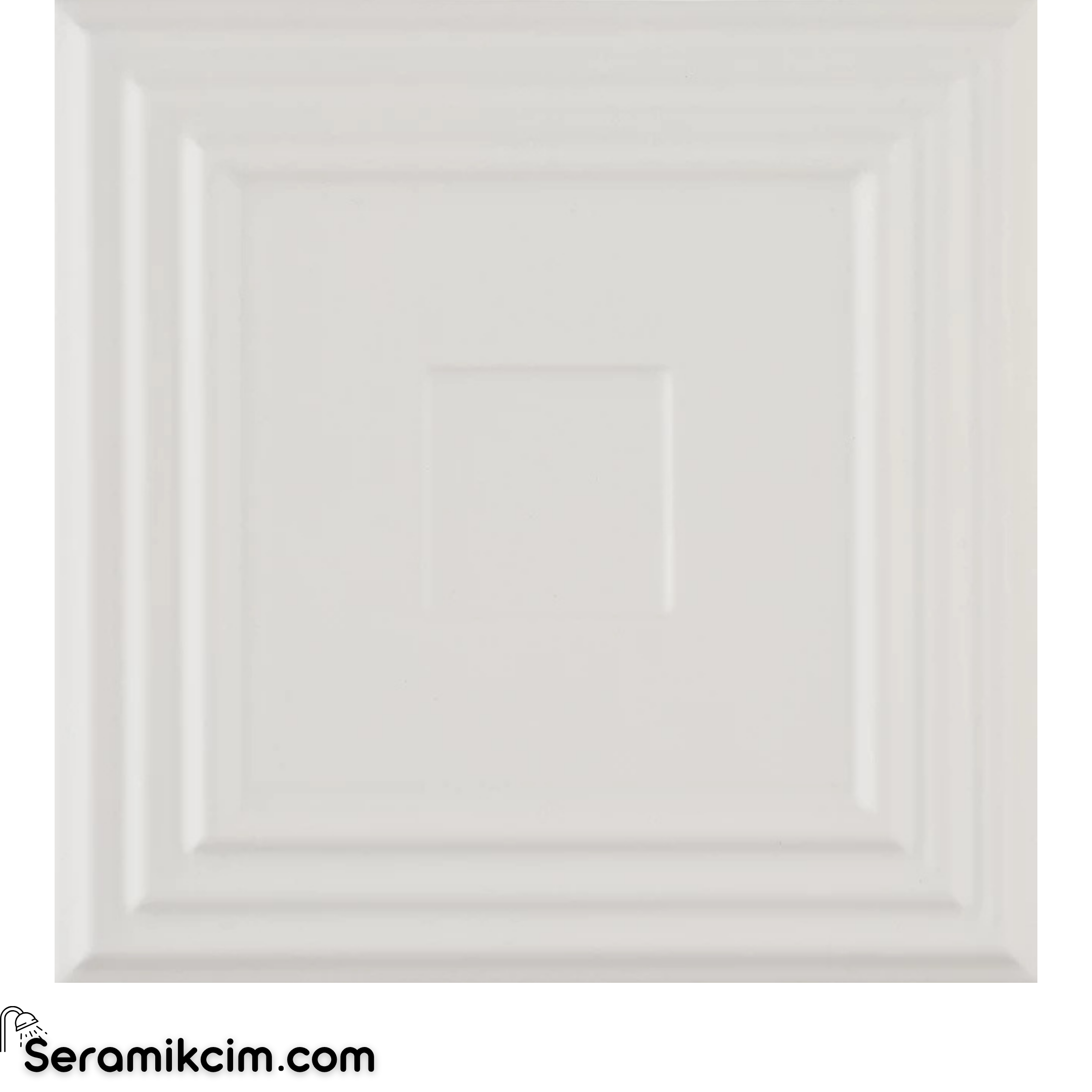 Çanakkale Seramik Fa-1010 Allure Mat Bulut Beyazı M 20X20