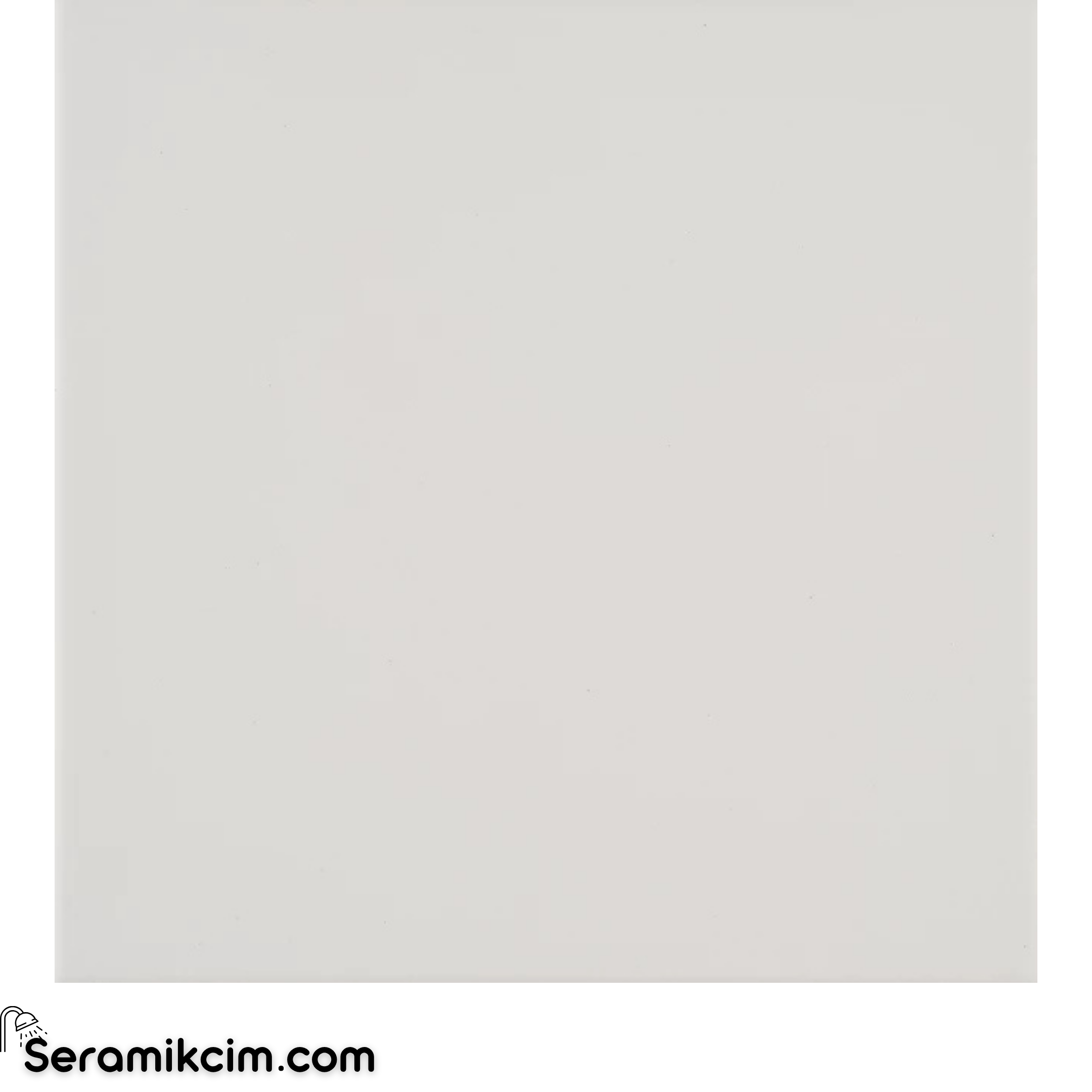 Çanakkale Seramik Fa-1015 Allure Düz Mat Bulut Beyazı M 20X20