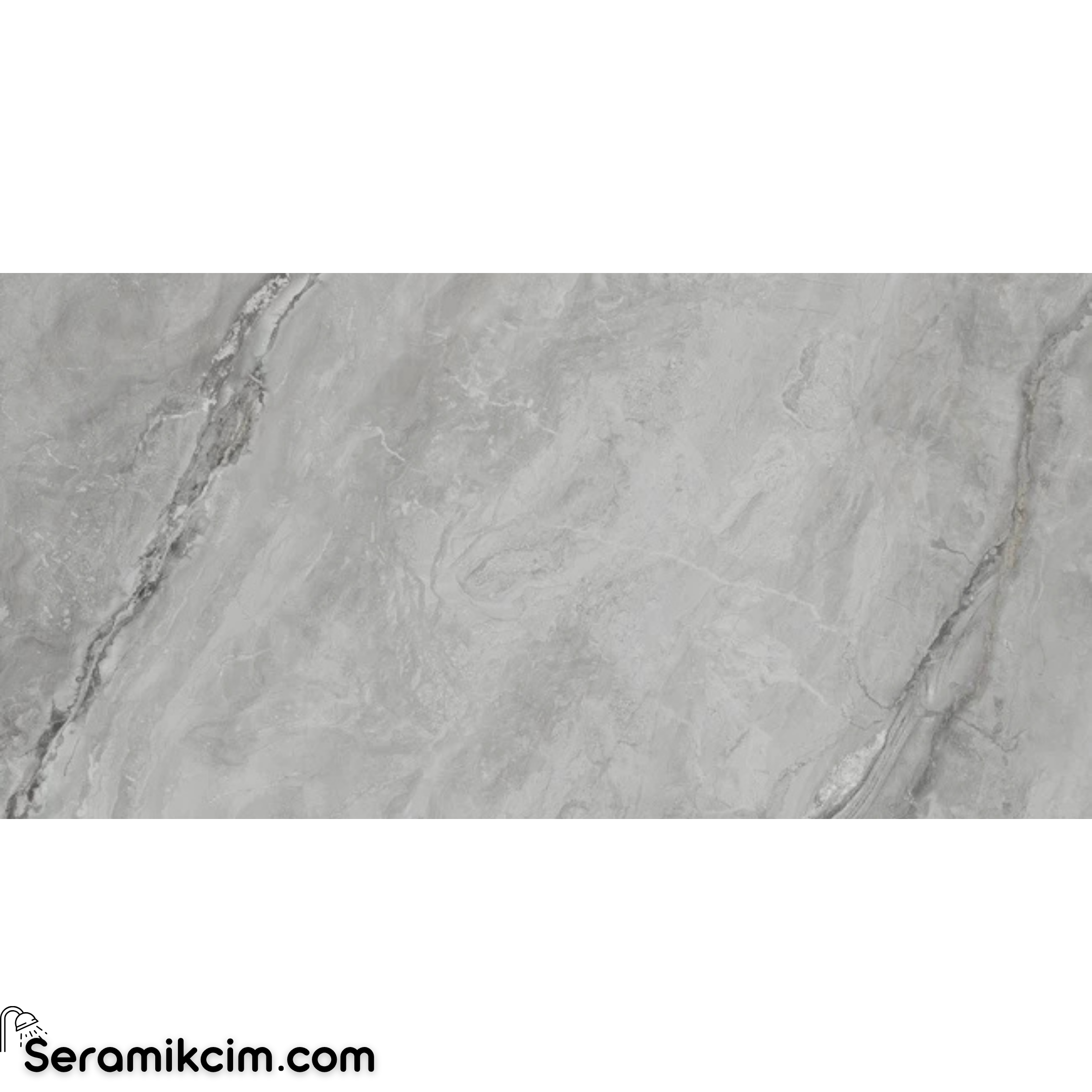 Çanakkale Seramik Gpb-R1372 Denıse Grı Parlak -T 60X120