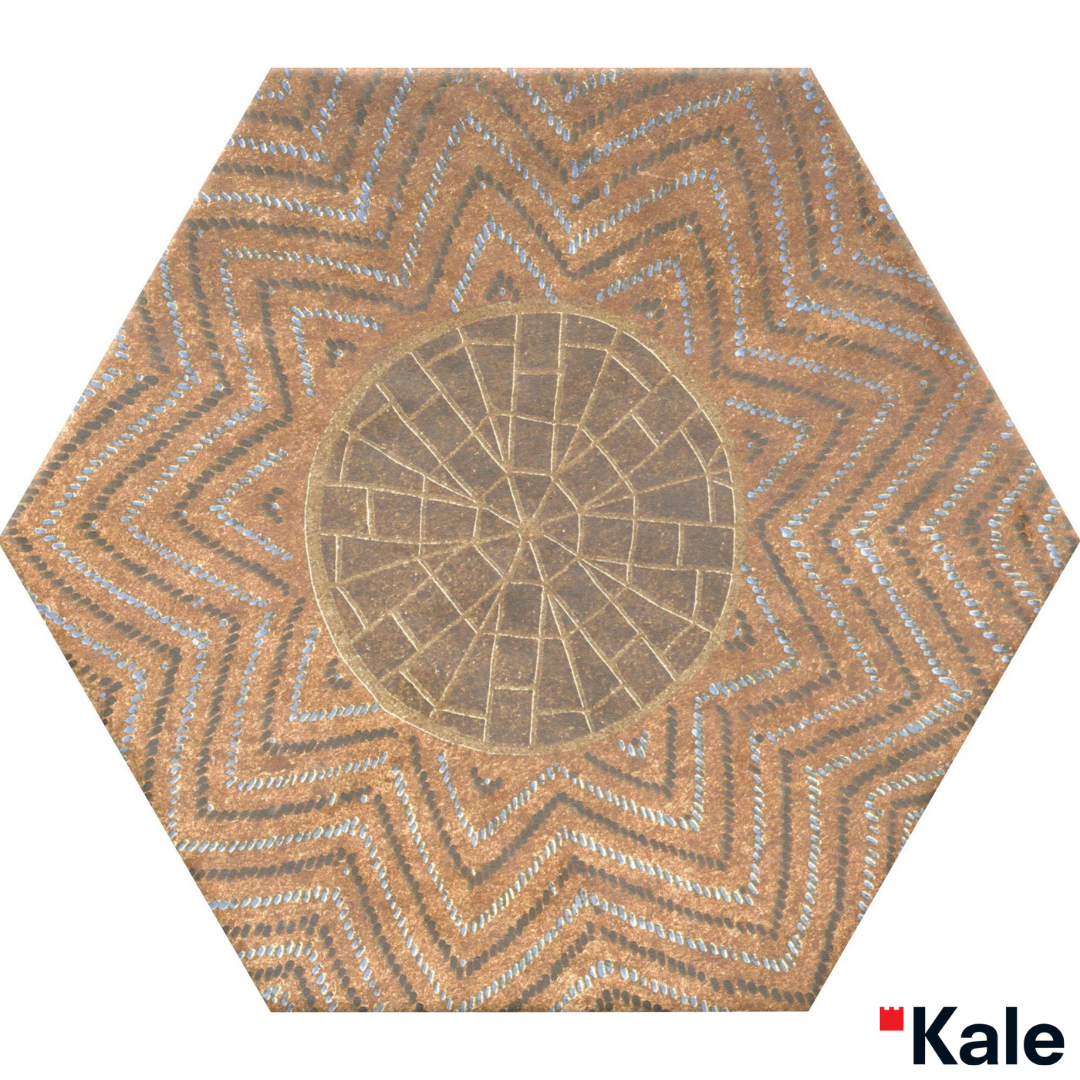 Çanakkale Seramik GS-A3005 Hexagon Dekor 17,5x20