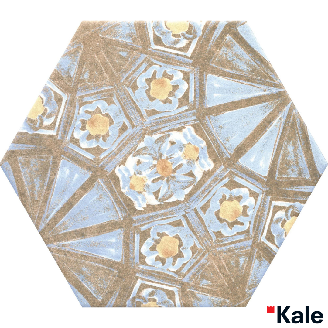 Çanakkale Seramik GS-A3005 Hexagon Dekor 17,5x20