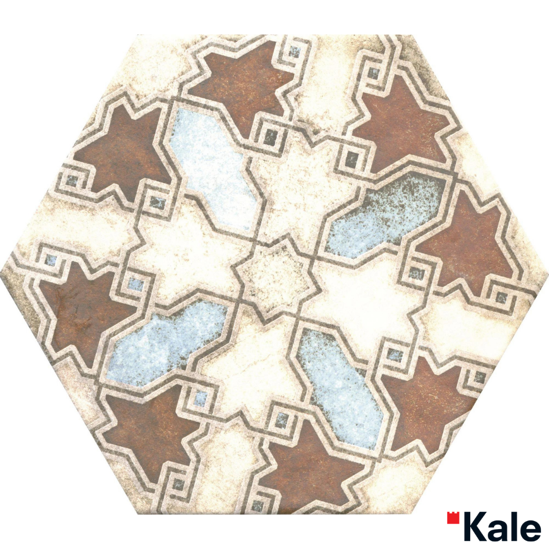 Çanakkale Seramik GS-A3005 Hexagon Dekor 17,5x20