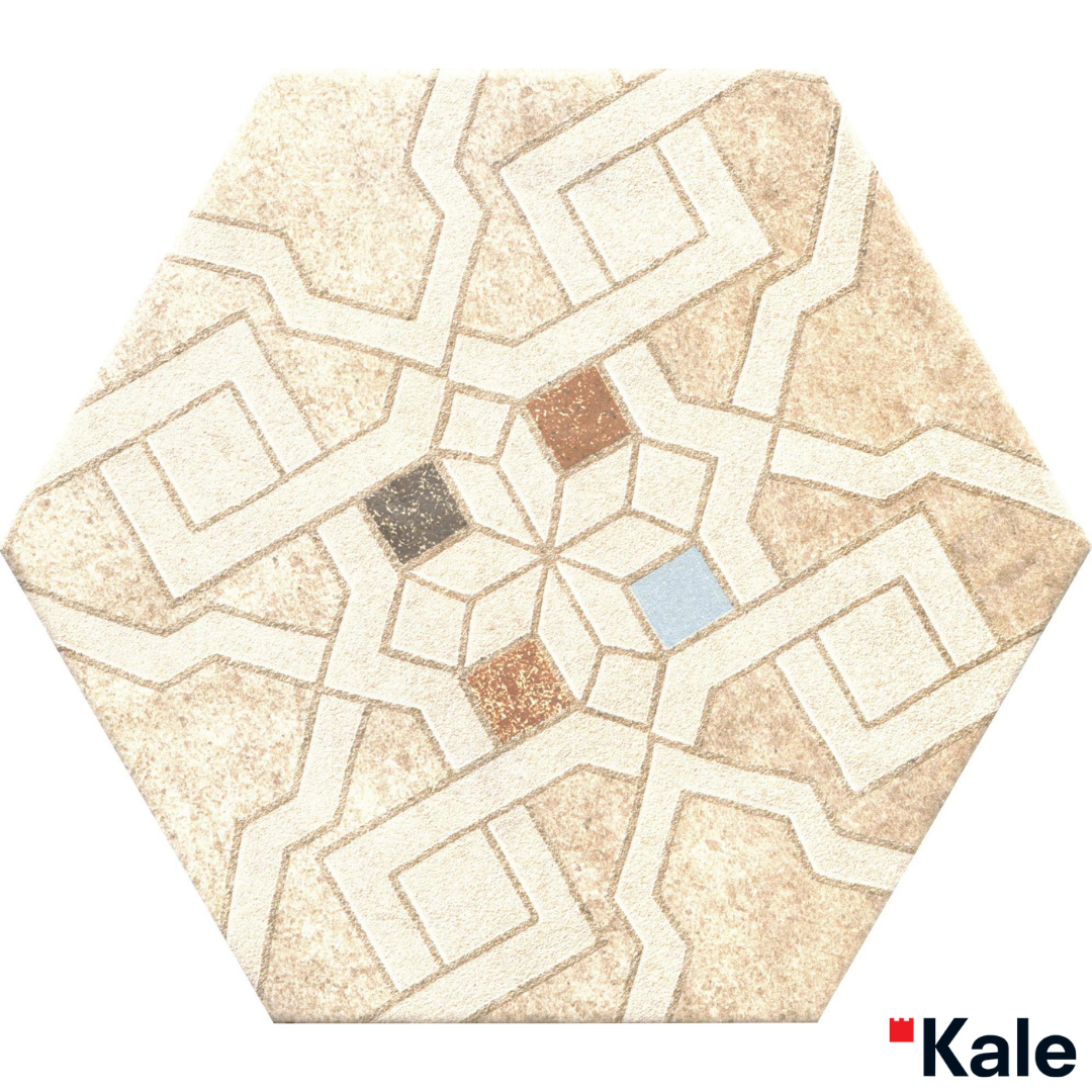 Çanakkale Seramik GS-A3005 Hexagon Dekor 17,5x20