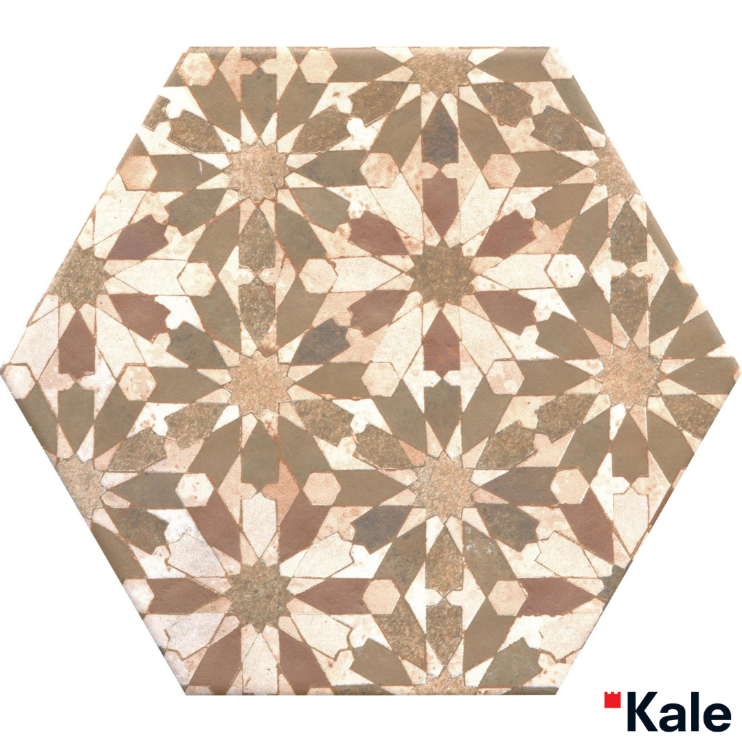 Çanakkale Seramik GS-A3005 Hexagon Dekor 17,5x20