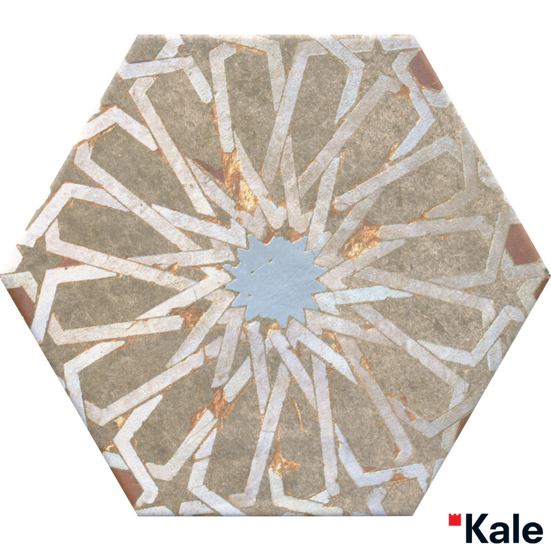 Çanakkale Seramik GS-A3005 Hexagon Dekor 17,5x20