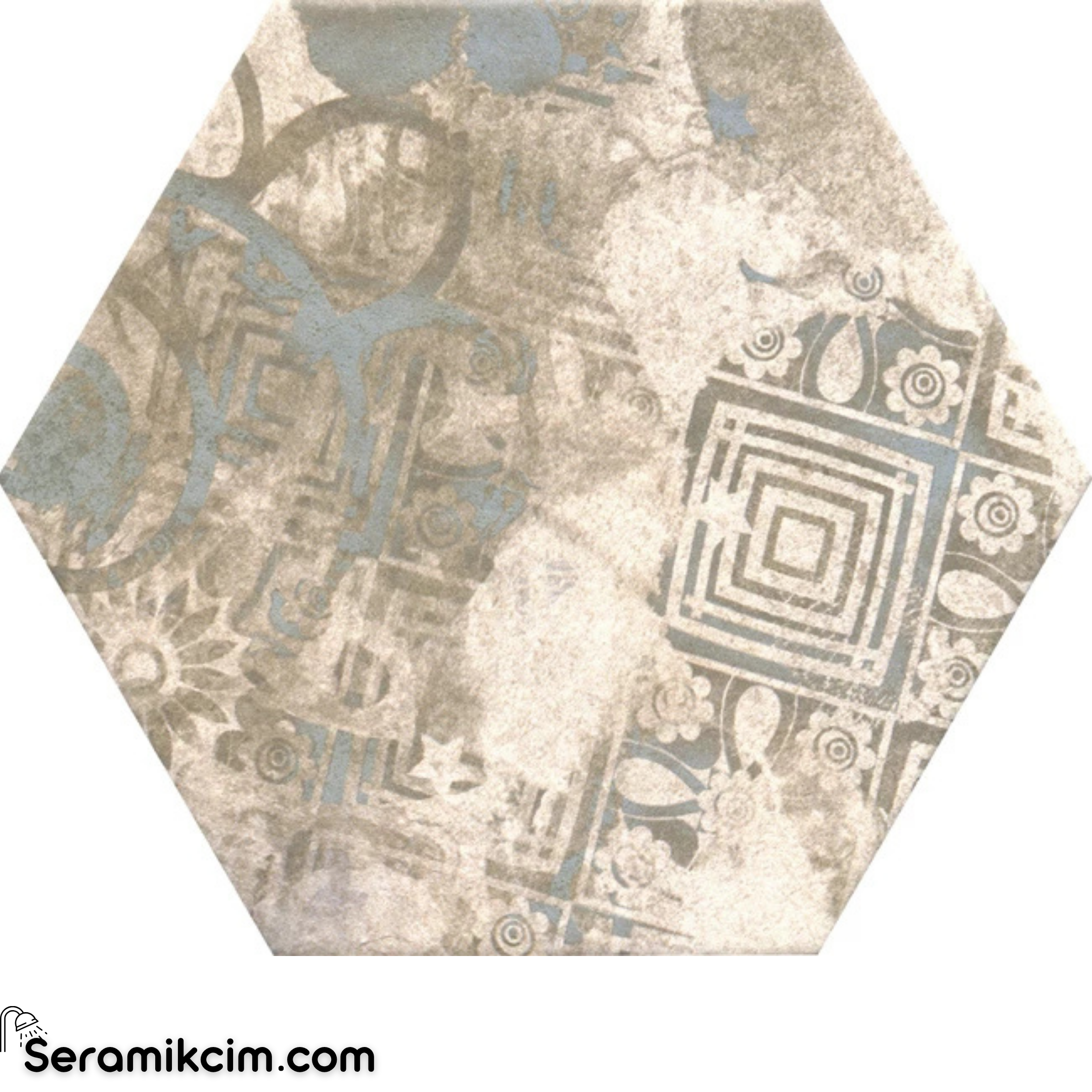 Çanakkale Seramik Gs-A3006 Bold Dekor 17,5X20