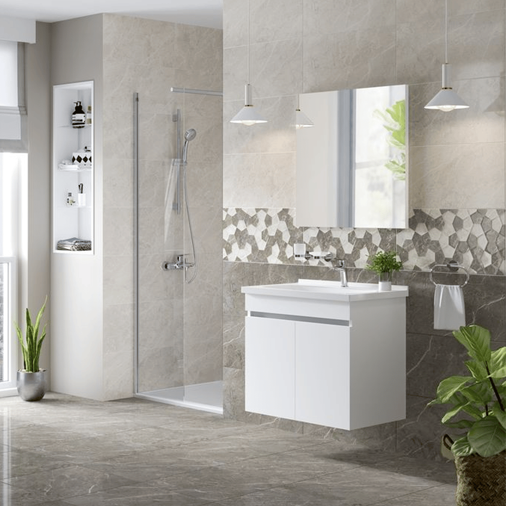 Çanakkale Seramik Gs-D6948 Alegra Gri 45X45 - 310100902531