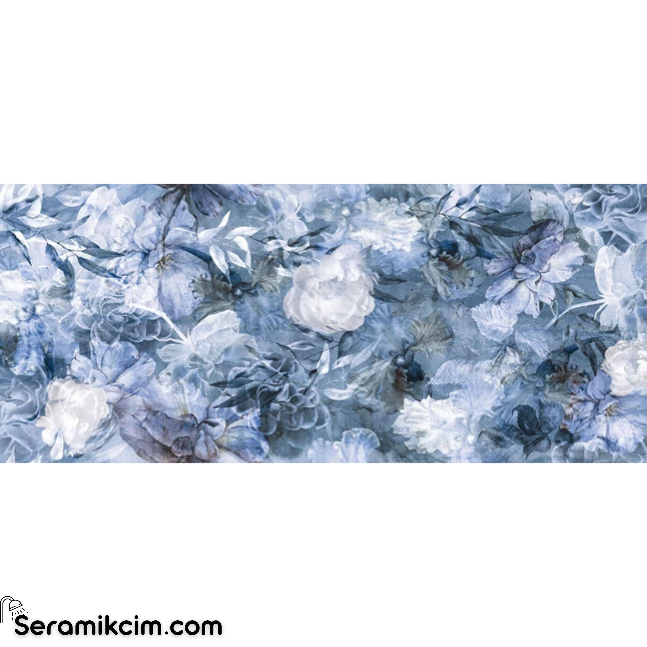 Çanakkale Seramik Kb Blue Blossoms 120X280 6Mm Mat Af 120X280