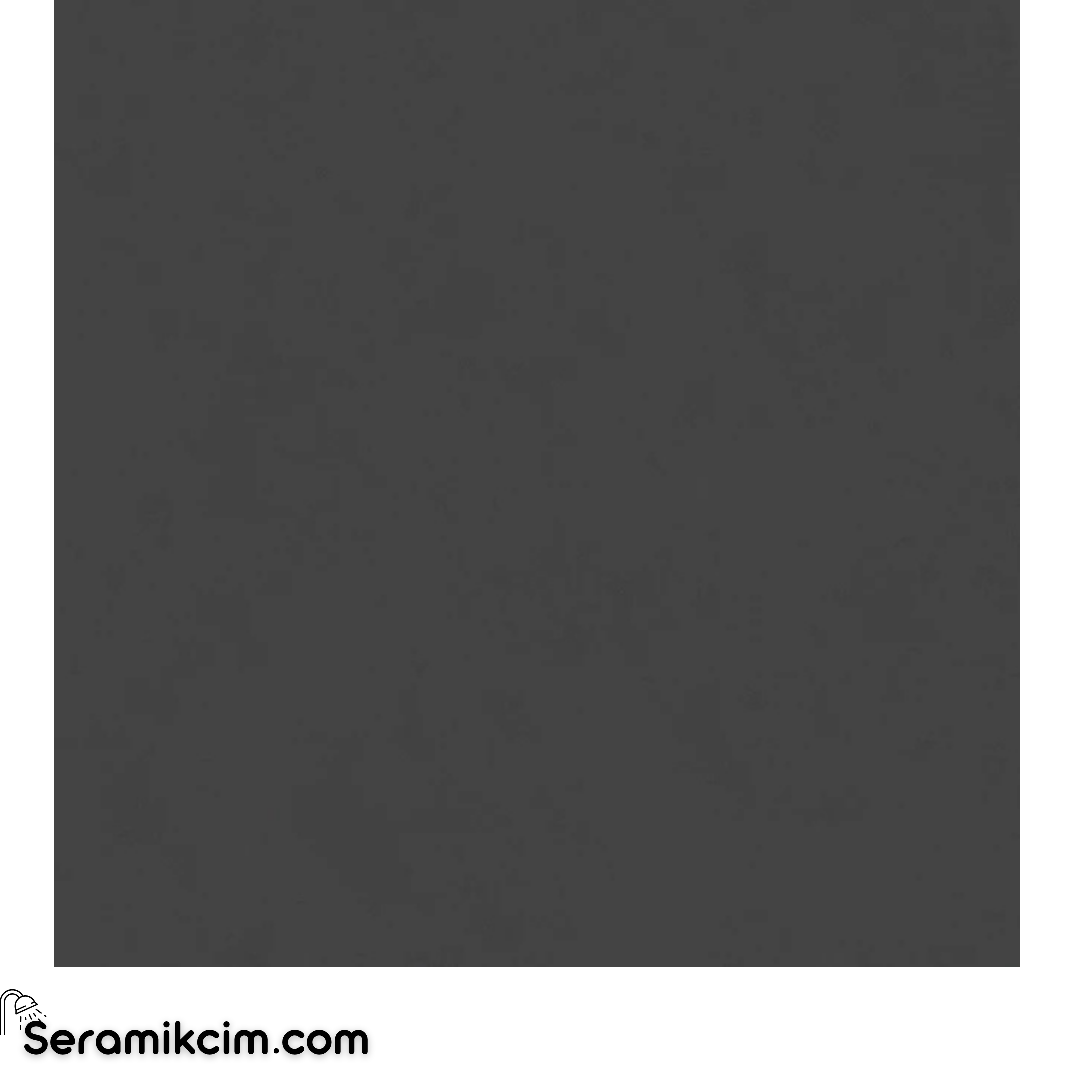 Çanakkale Seramik Kb Intonaco Antrasit 120X120 8Mm Mat 120X120