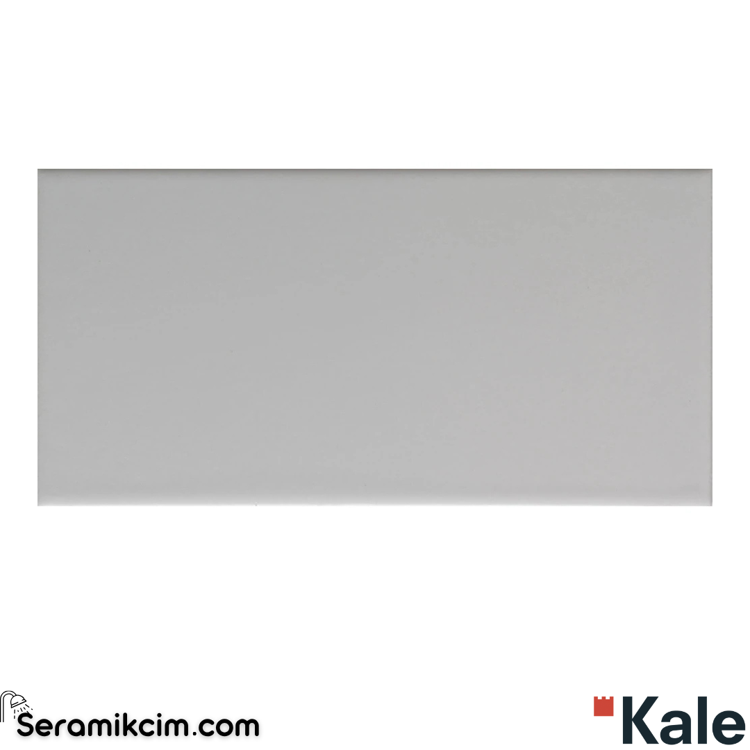 Çanakkale Seramik Mas-3131 Tiny Pastel Gri Düz 10X20