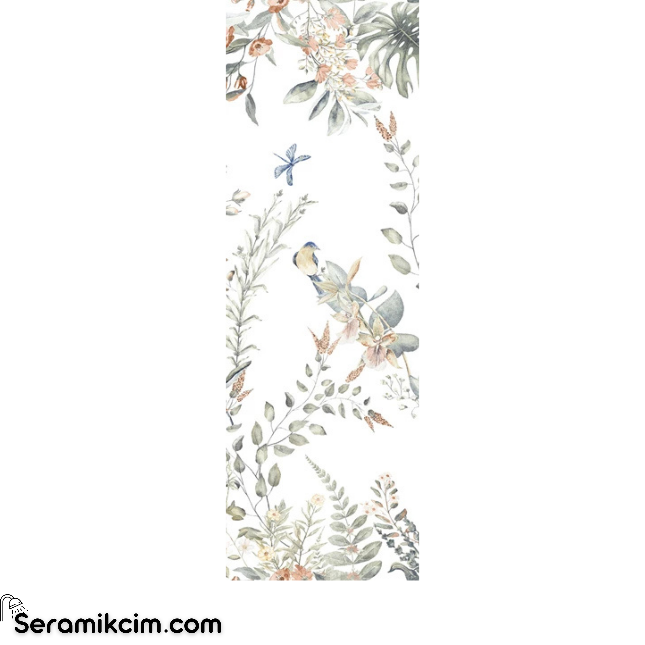 Çanakkale Seramik Mas-6890R Shiro Bloom 3 Modül 40X120 R