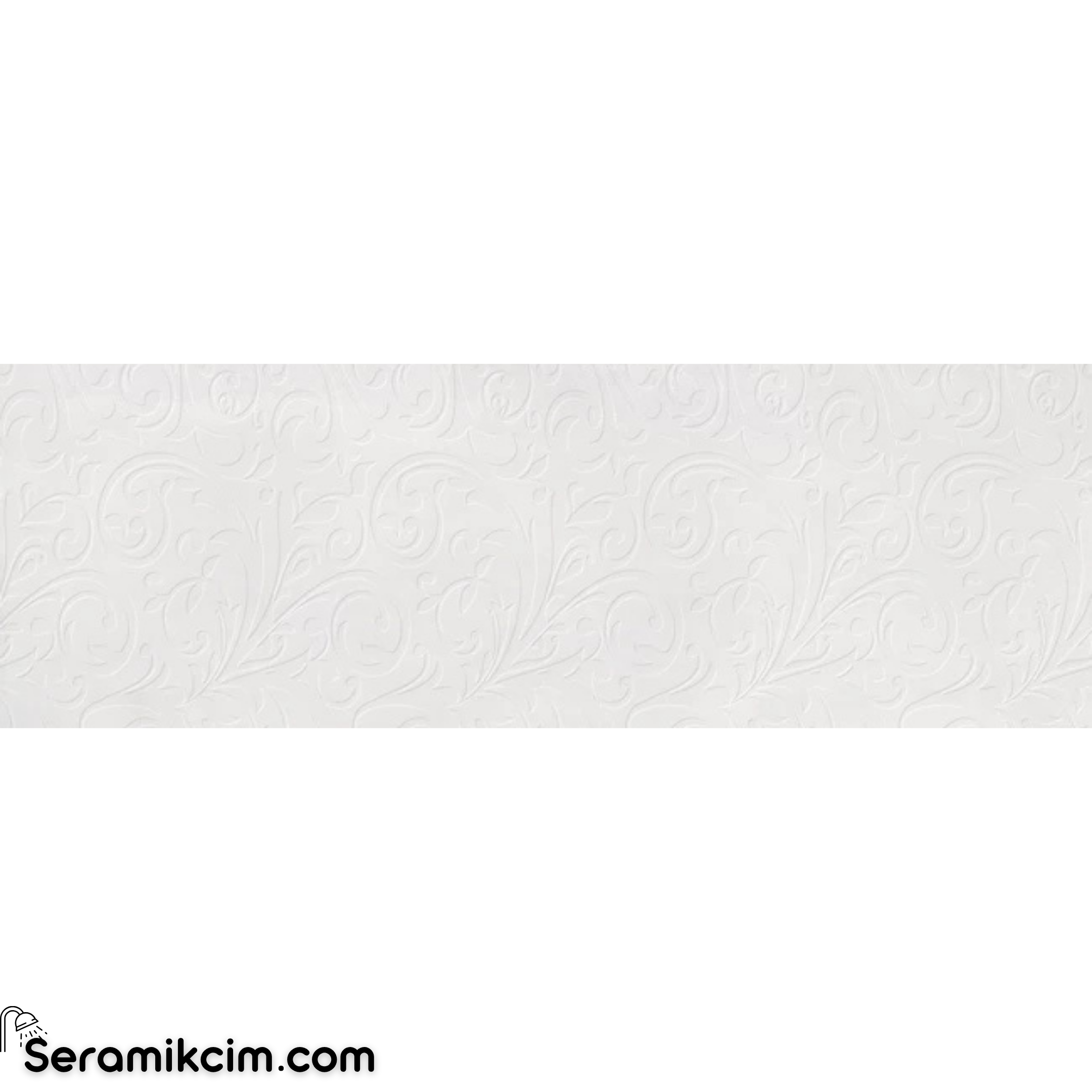 Çanakkale Seramik Rm-6897R Daria Damask Kemik Dekor Rektifiye 40X120 R