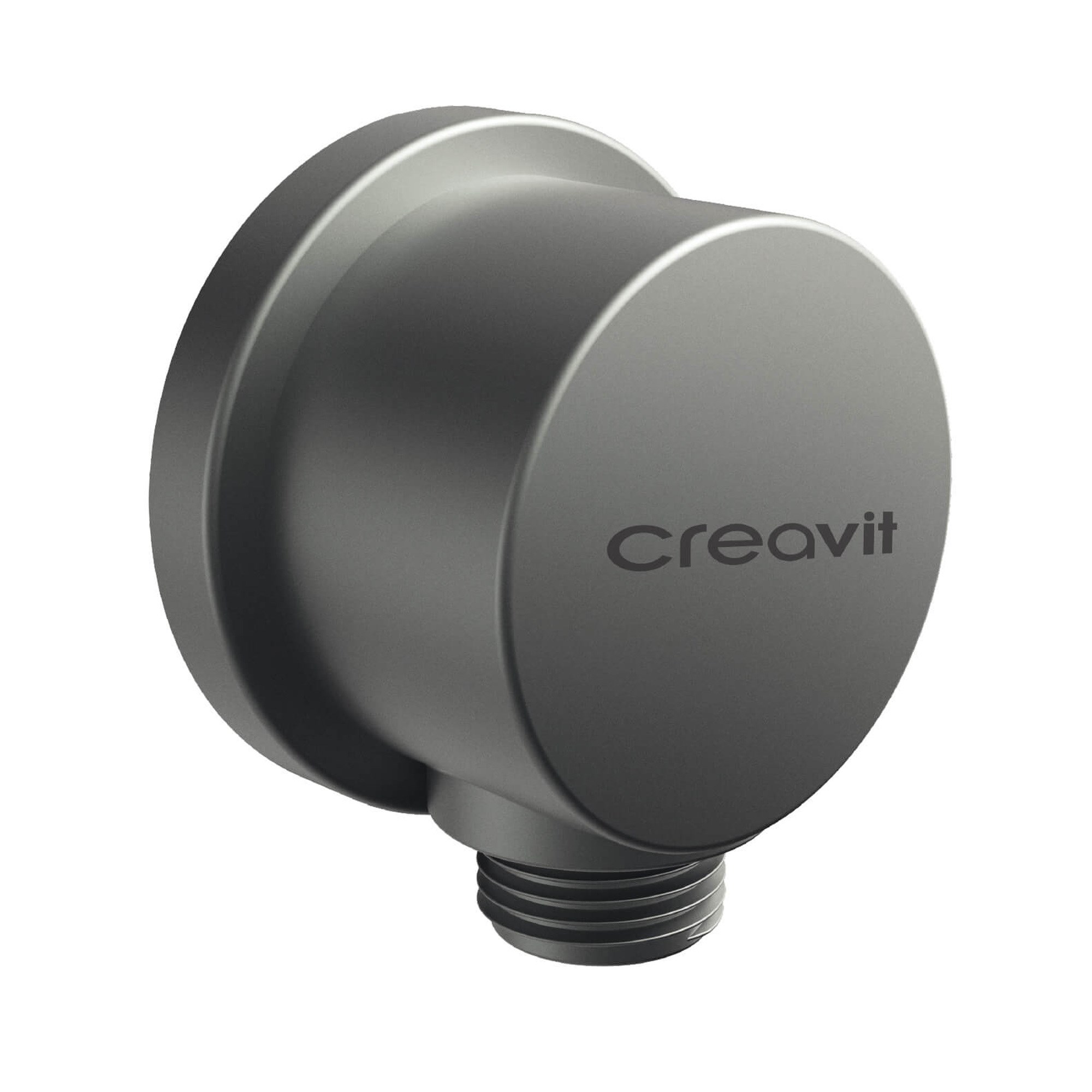 Creavit Ankastre Duş Çıkışı Metalik Gri Yuvarlak BT.A01GR