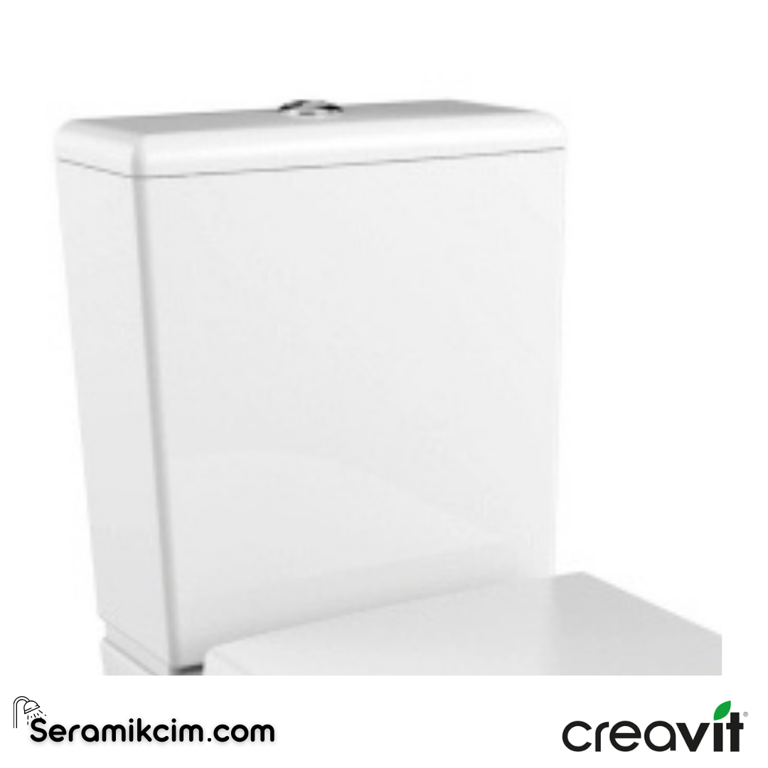 Creavit Antik Rezervuar Extra Beyaz AN410-00CB00E-0000 - AN410-00CB00E-0000