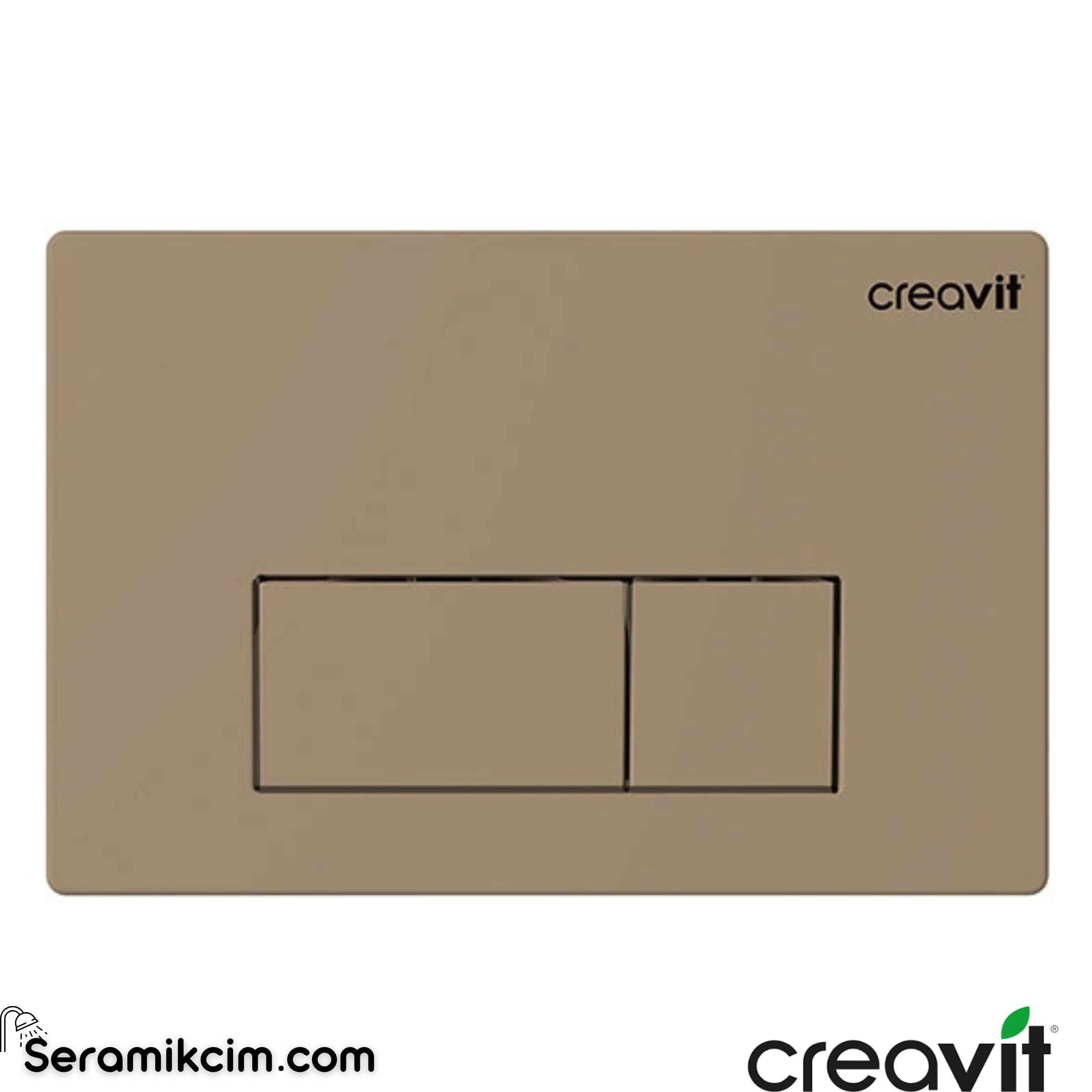 Creavit Arc Mat Cappucino Boyalı Kumanda Paneli GP8002.06
