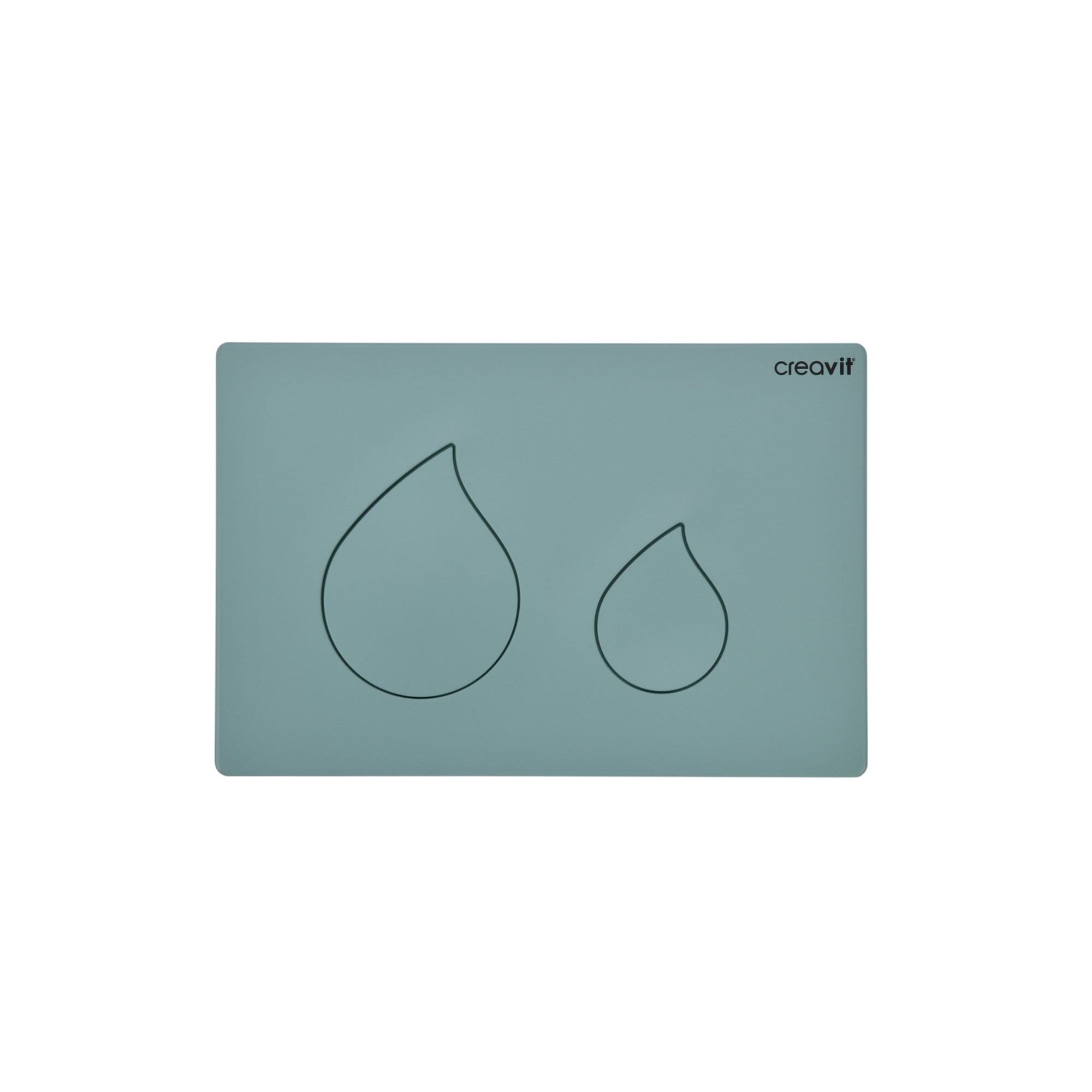 Creavit Bloom Mat Nil Yeşil Boyalı Kumanda Panel GP1102.09