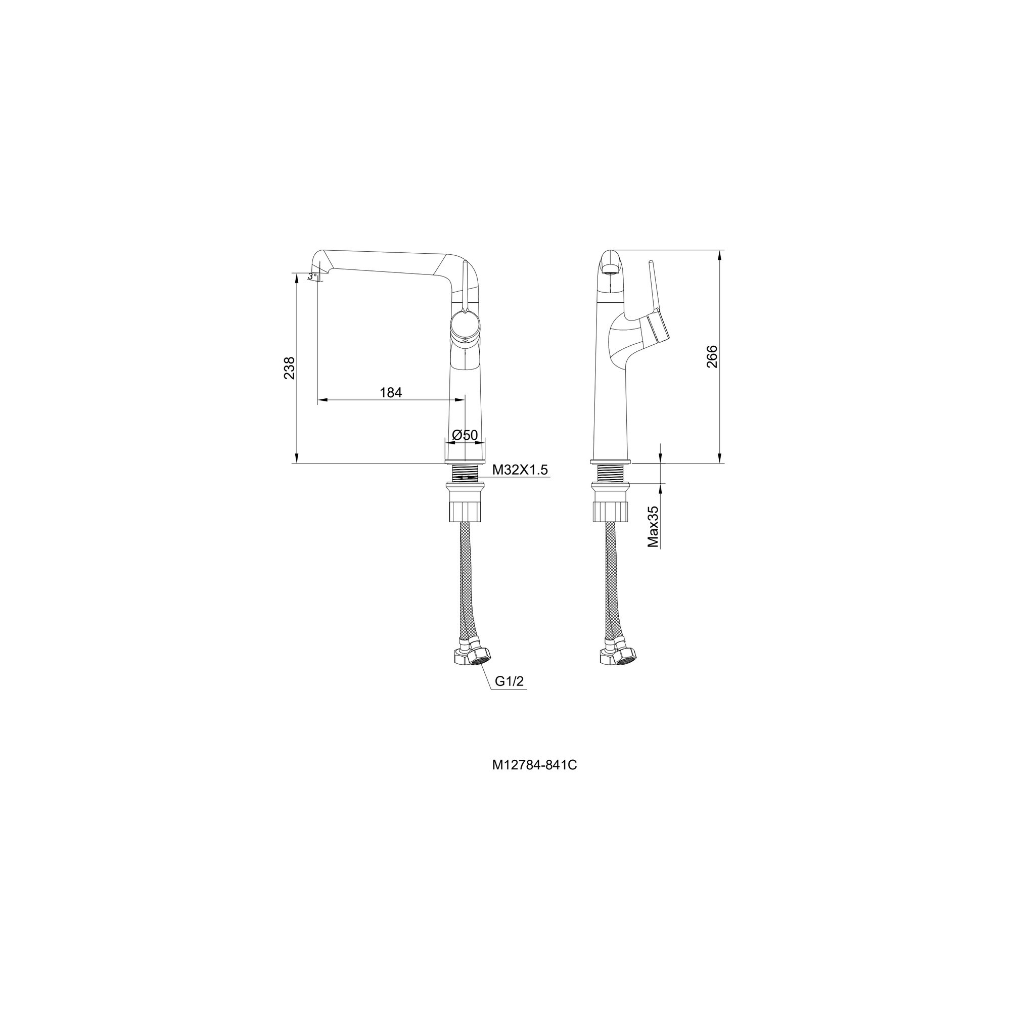 Creavit Flow Mutfak Armatürü BT.FL8500