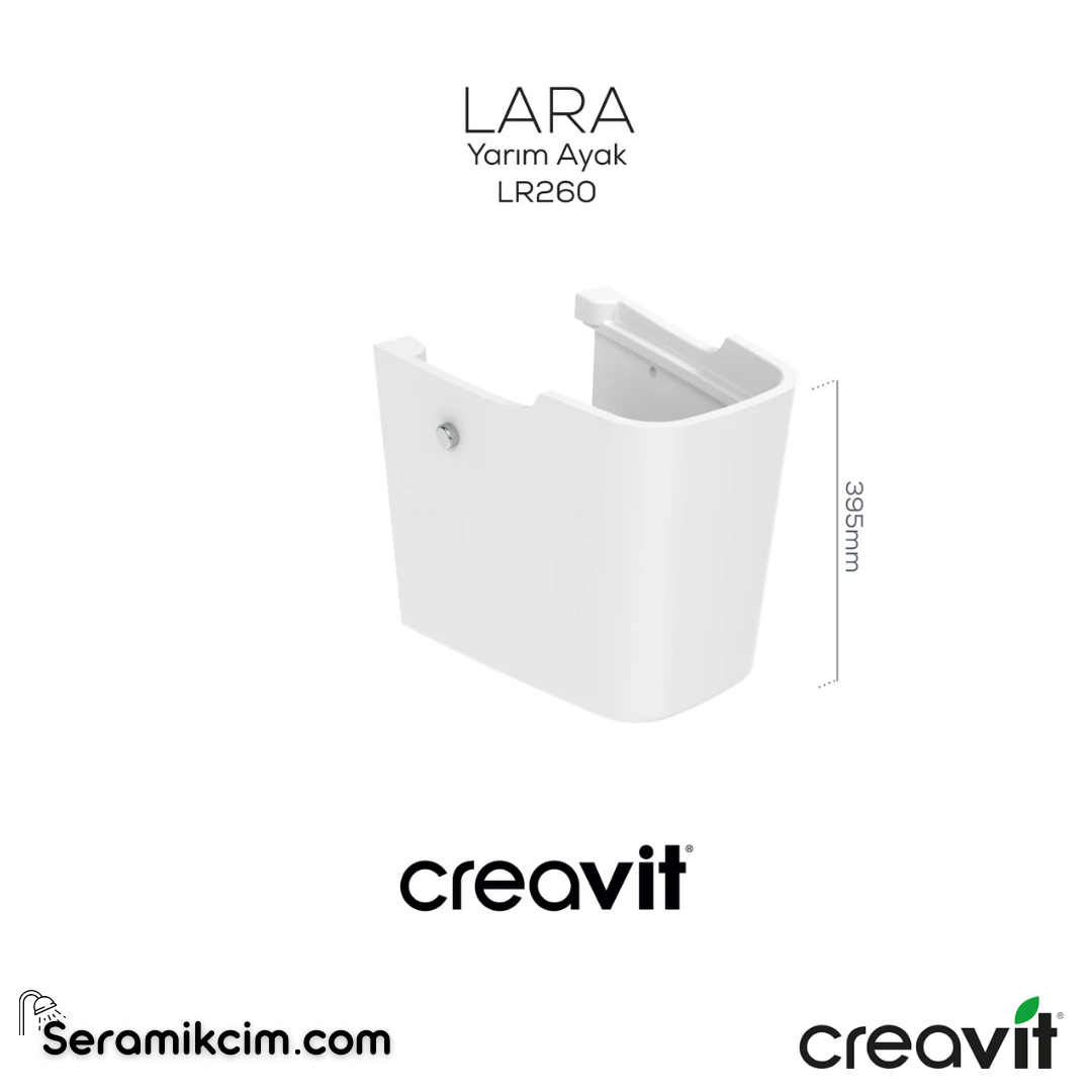 Creavit Lara Yarım Ayak Extra Beyaz LR260-00CB00E-0000 - LR260-00CB00E-0000