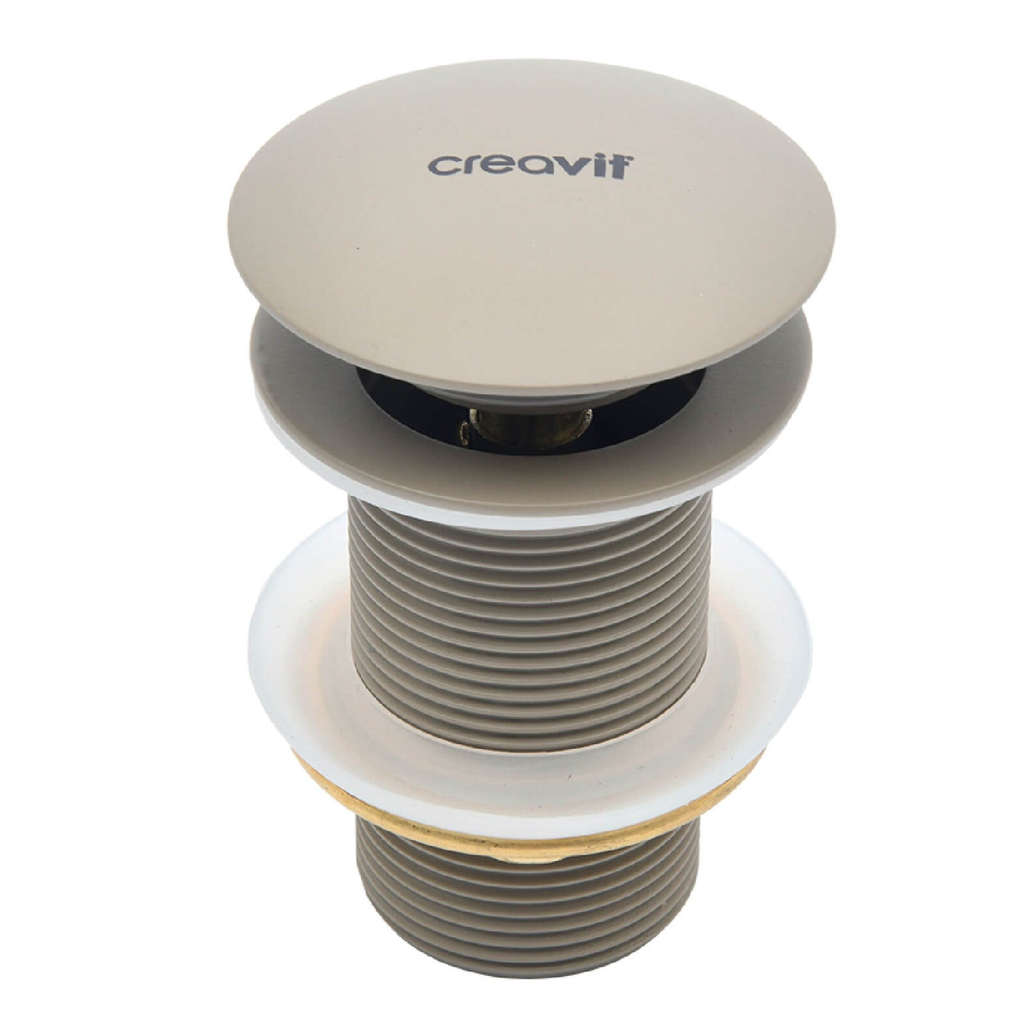 Creavit Lavabo Sifon Başlığı Pop-up Tşmsz CappucinoMat SFU.SF030.Ccm 