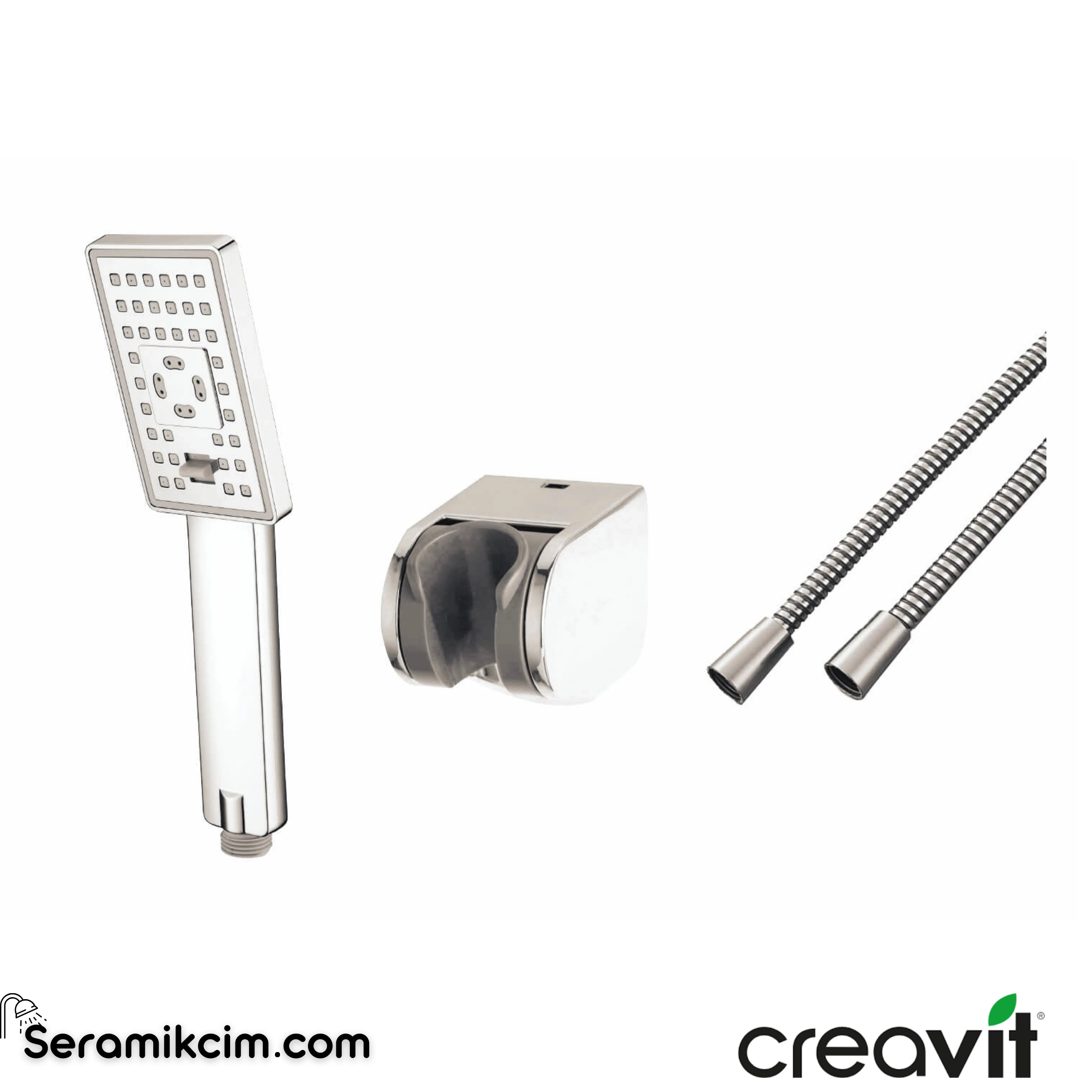 Creavit Mafsallı El Duş Seti 3F DS.SH117