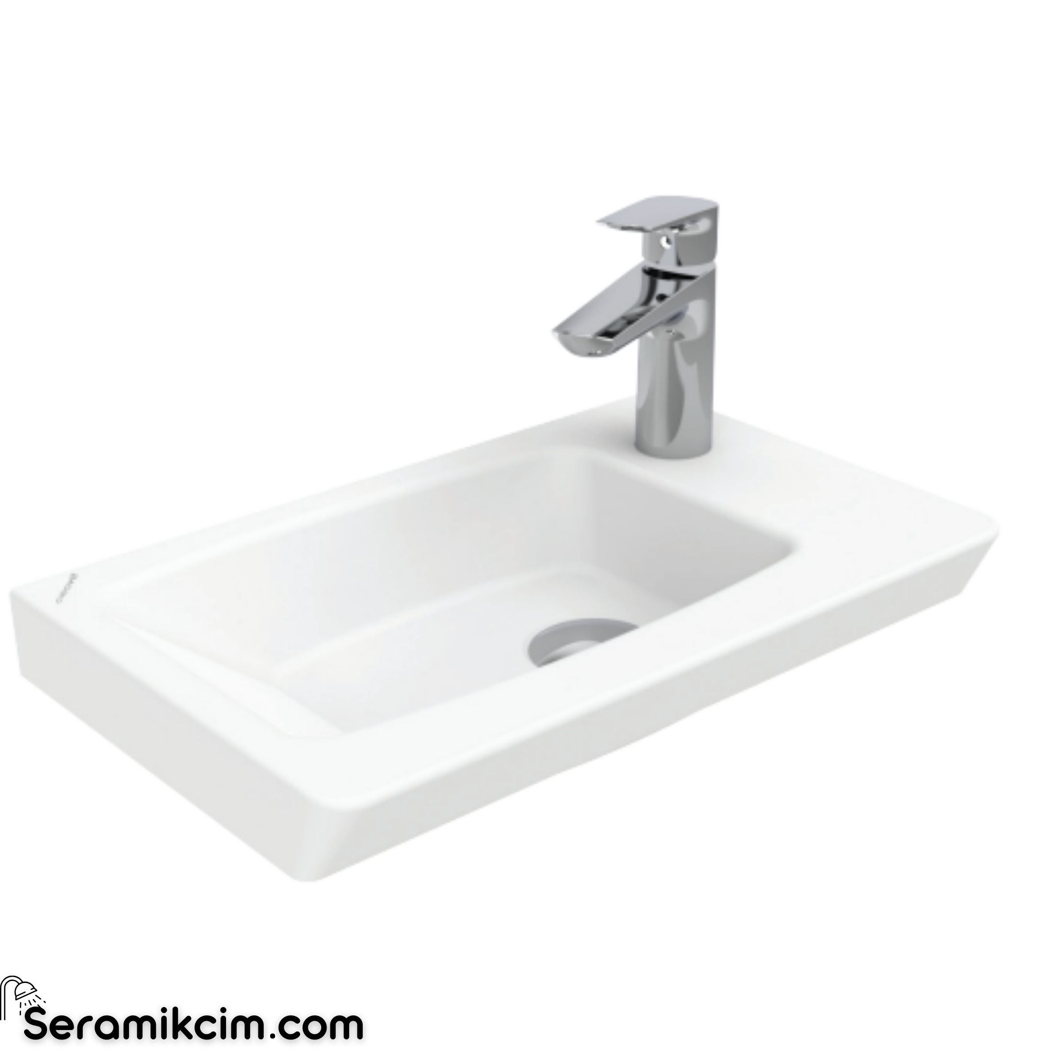 Creavit Memory Etajerli Lavabo 60 cm Extra Beyaz MY060-00CB00E-0000