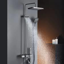 Creavit PIANO Tepe Duş Sistm.Termostatik Mtl.Gri DS.PN710GR