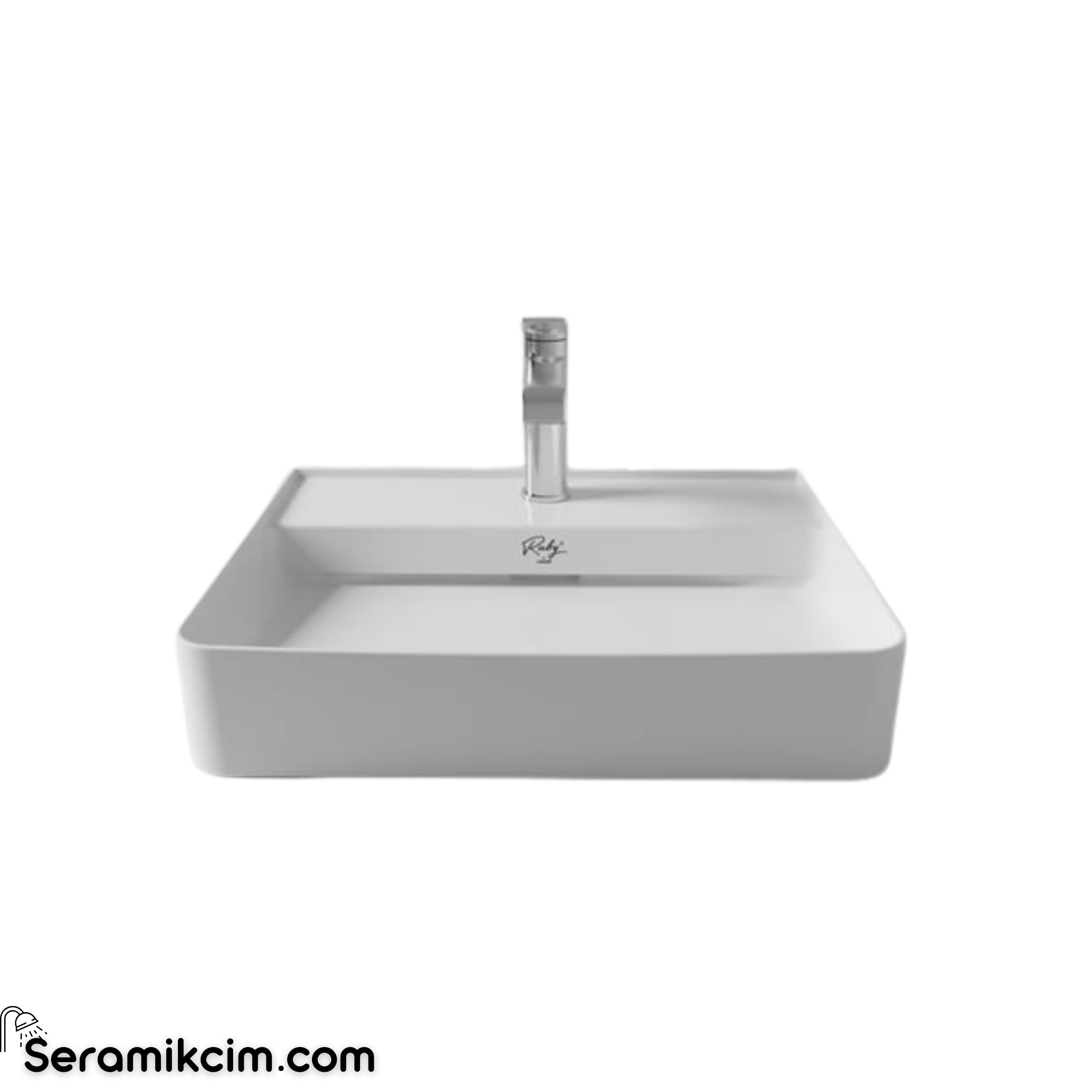 Creavit Ruby Tezgah Üzeri Lavabo 50x40 cm  RB051-00CB42E-0000