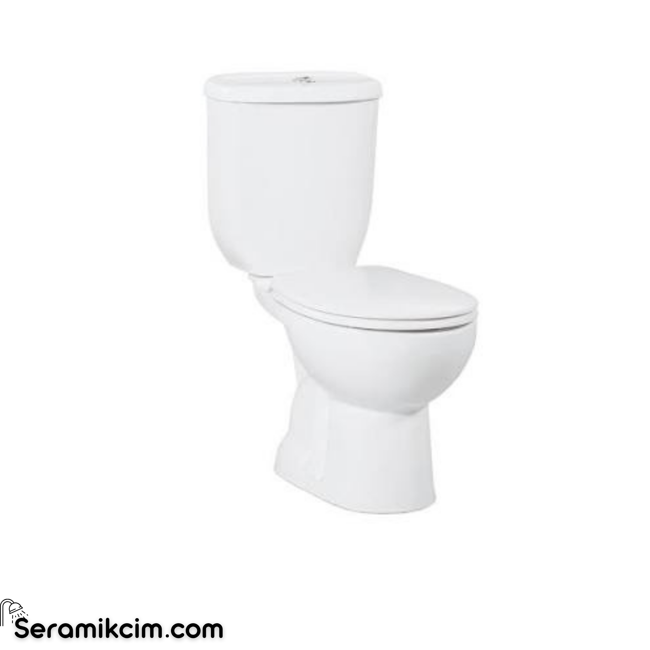 Creavit Sedef Alttan Çıkışlı Klozet Delikli Extra Beyaz SD300-00CB00E-0000